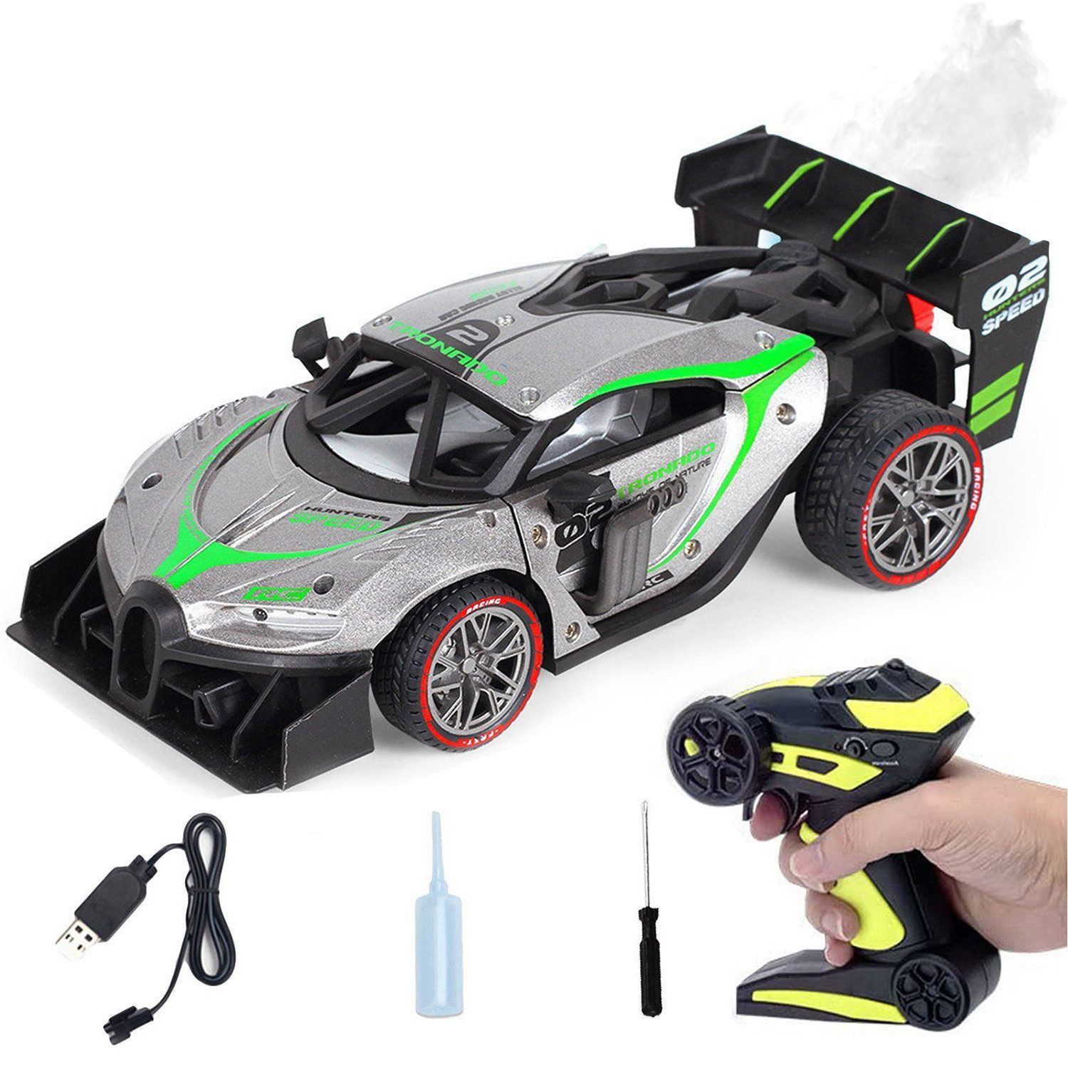 Esun RC-Auto RC Ferngesteuertes Auto ab 3 4 5 6 8 Jahre, RC Drift Car 1:16, (Komplettset), Geschenk Junge Mädchen 3 4 5 6 7 8 Jahre