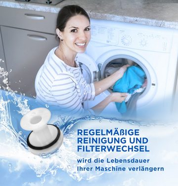 VIOKS Ersatzfilter Flusensieb Ersatz für Bosch 00605010, Zubehör für Askoll Ablaufpumpe in Waschmaschine Waschtrockner