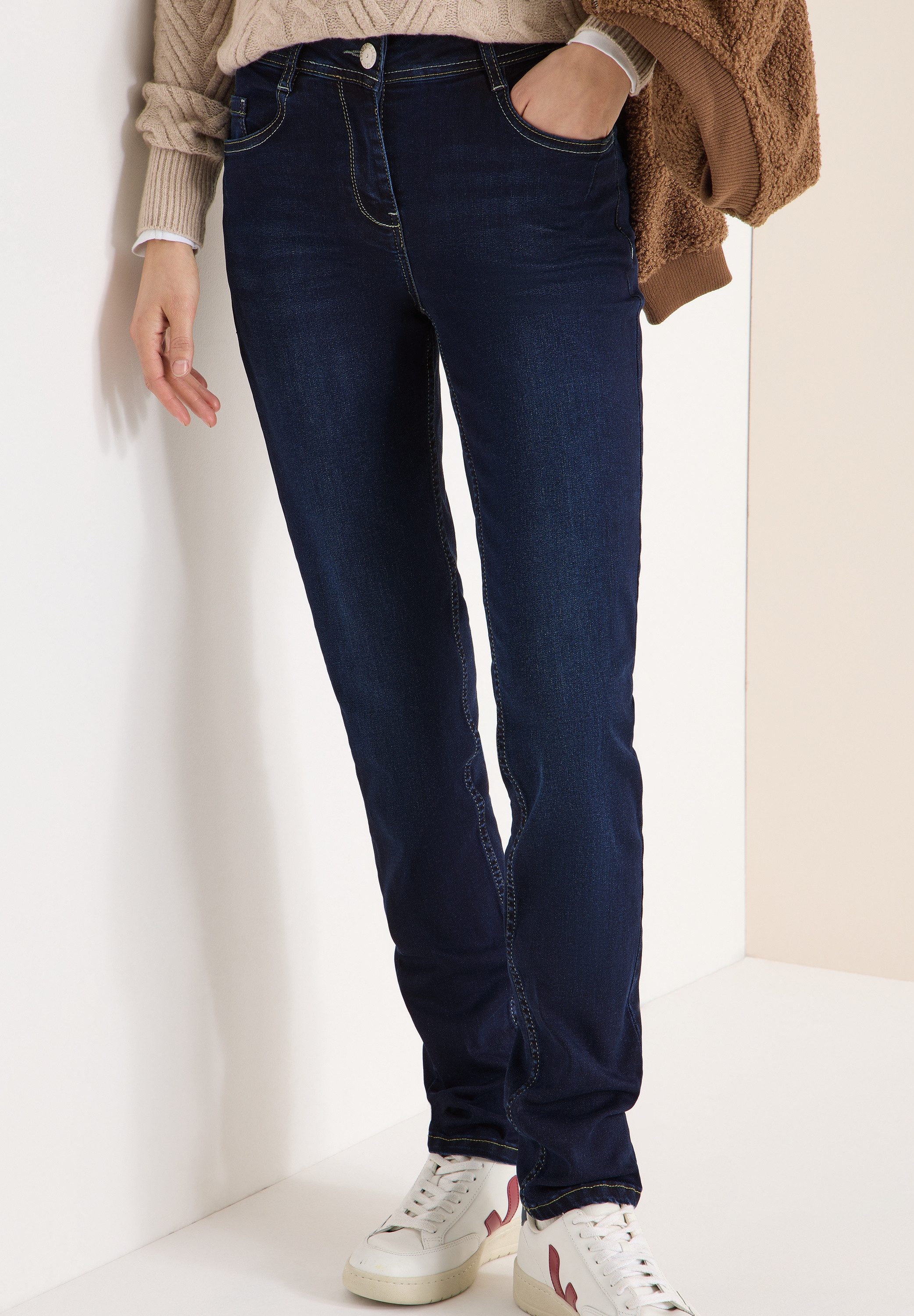 CECIL Slim-fit-Jeans Style Scarlett mit Stretch