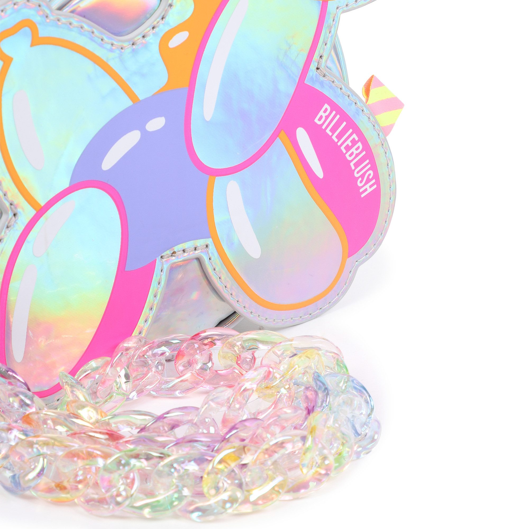 Billieblush Handtasche Billieblush Ballon-Tasche in silber mit Einhornmotiv