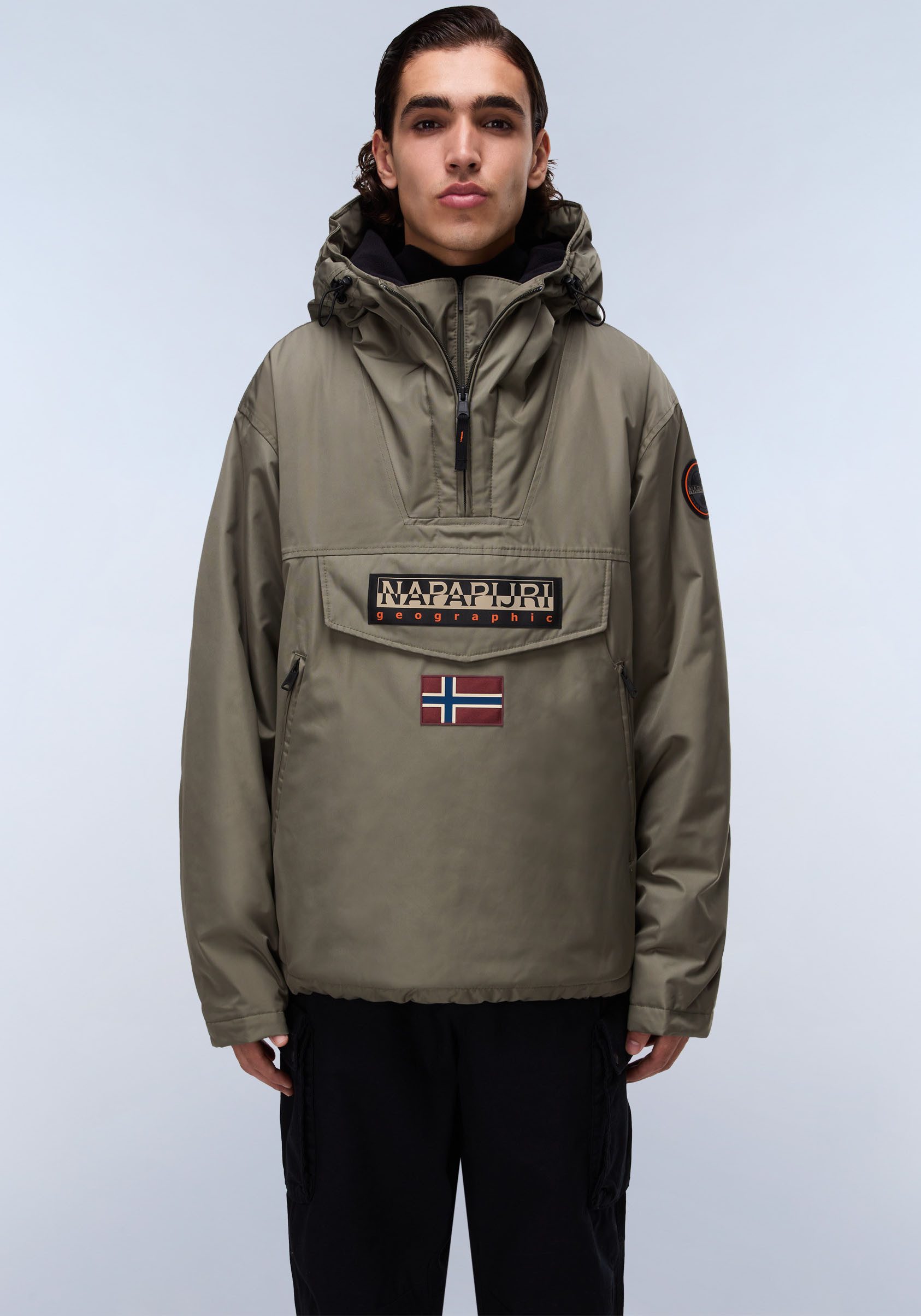Napapijri Anorak RAINFOREST regular fit, mit seitlichen Reißverschluss, Bel günstig online kaufen