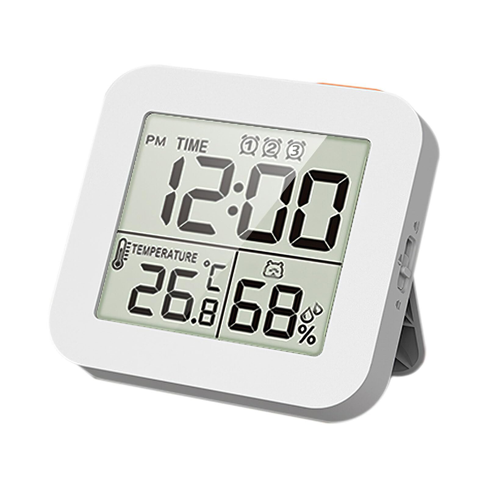 Wecker Digitale Badezimmeruhr, Dusch-Timer mit Alarm