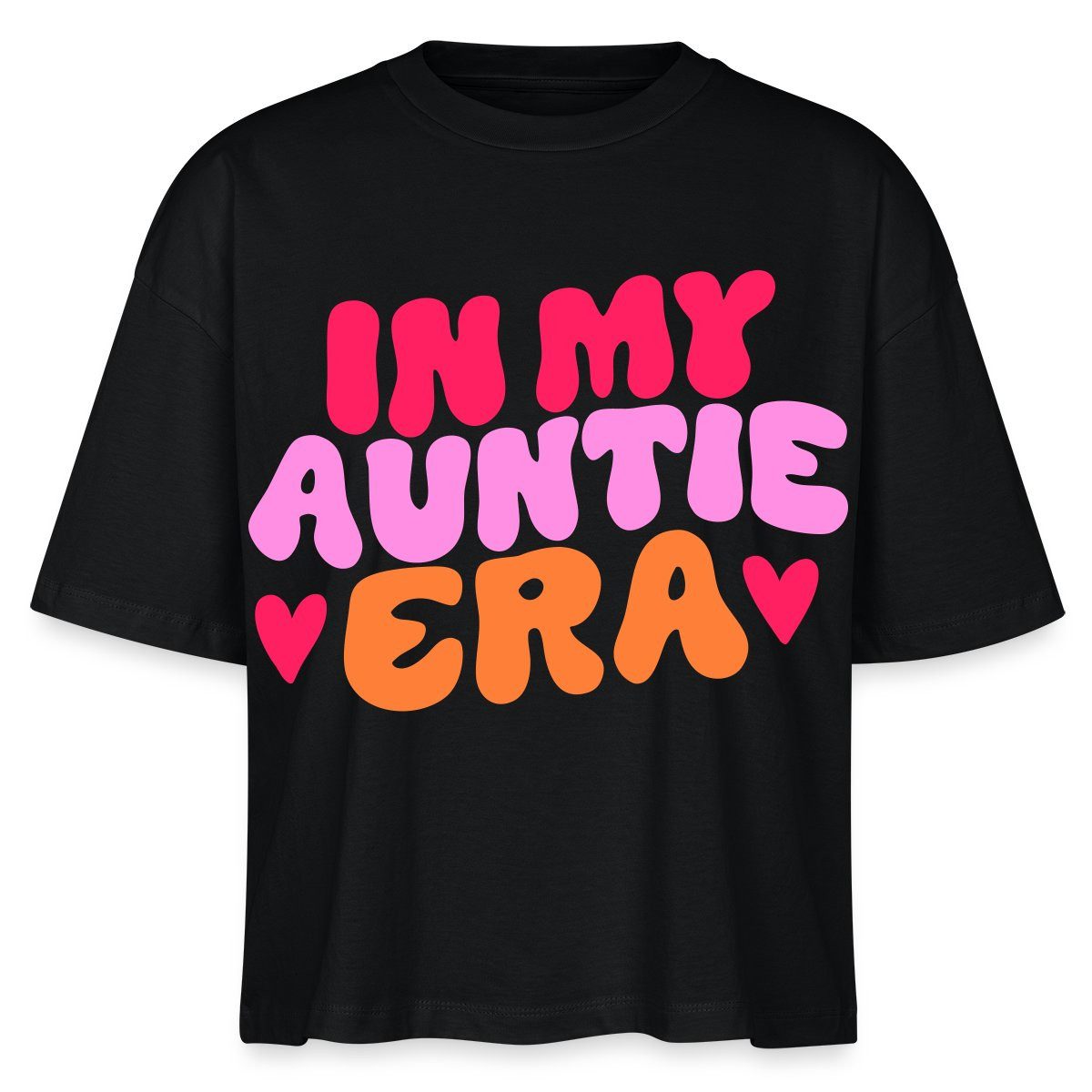 T-Shirt In My Auntie Era Buntes Trend Motiv Für Tanten Boxy Shirt Damen