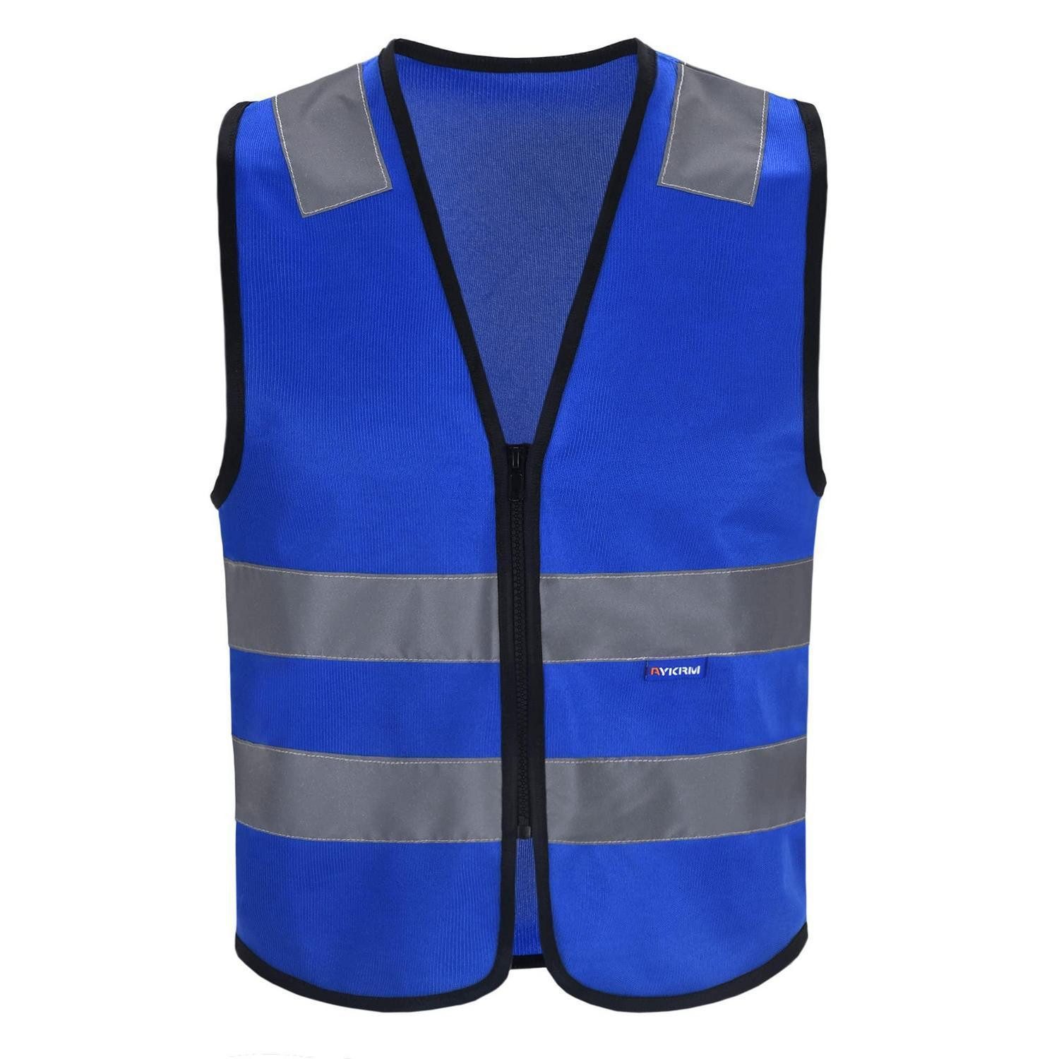 LuxusKollektion Warnweste Herren Warnweste Blau XS