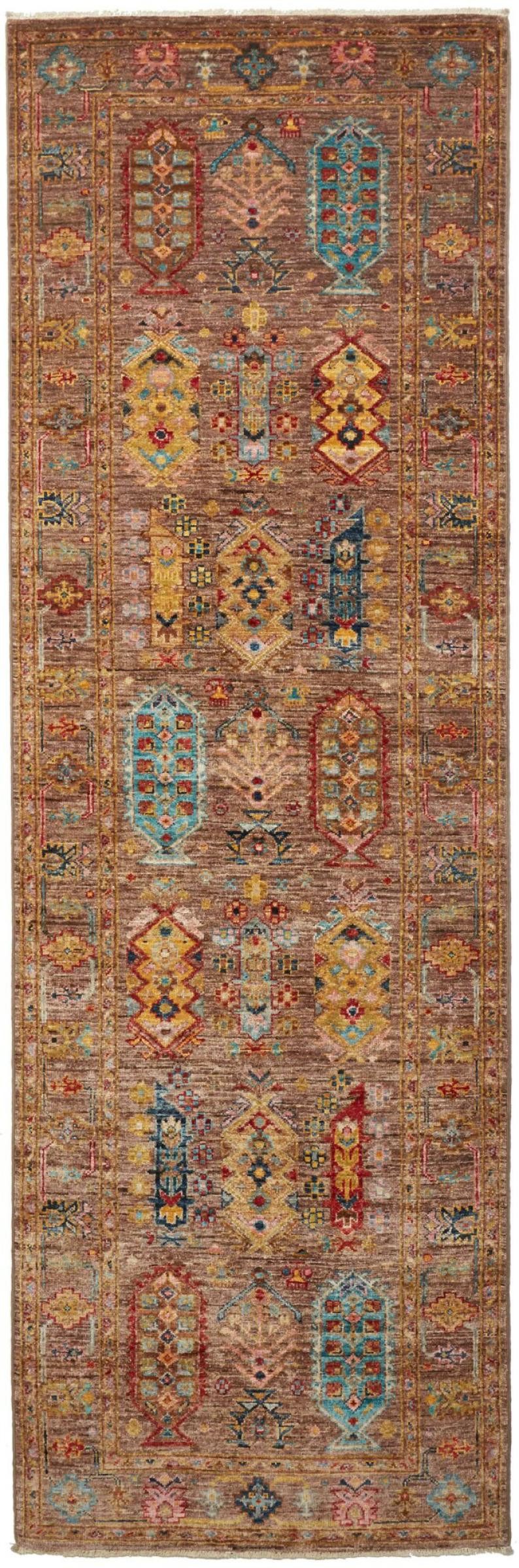 Orientteppich Arijana 80x244 Handgeknüpfter Orientteppich Läufer