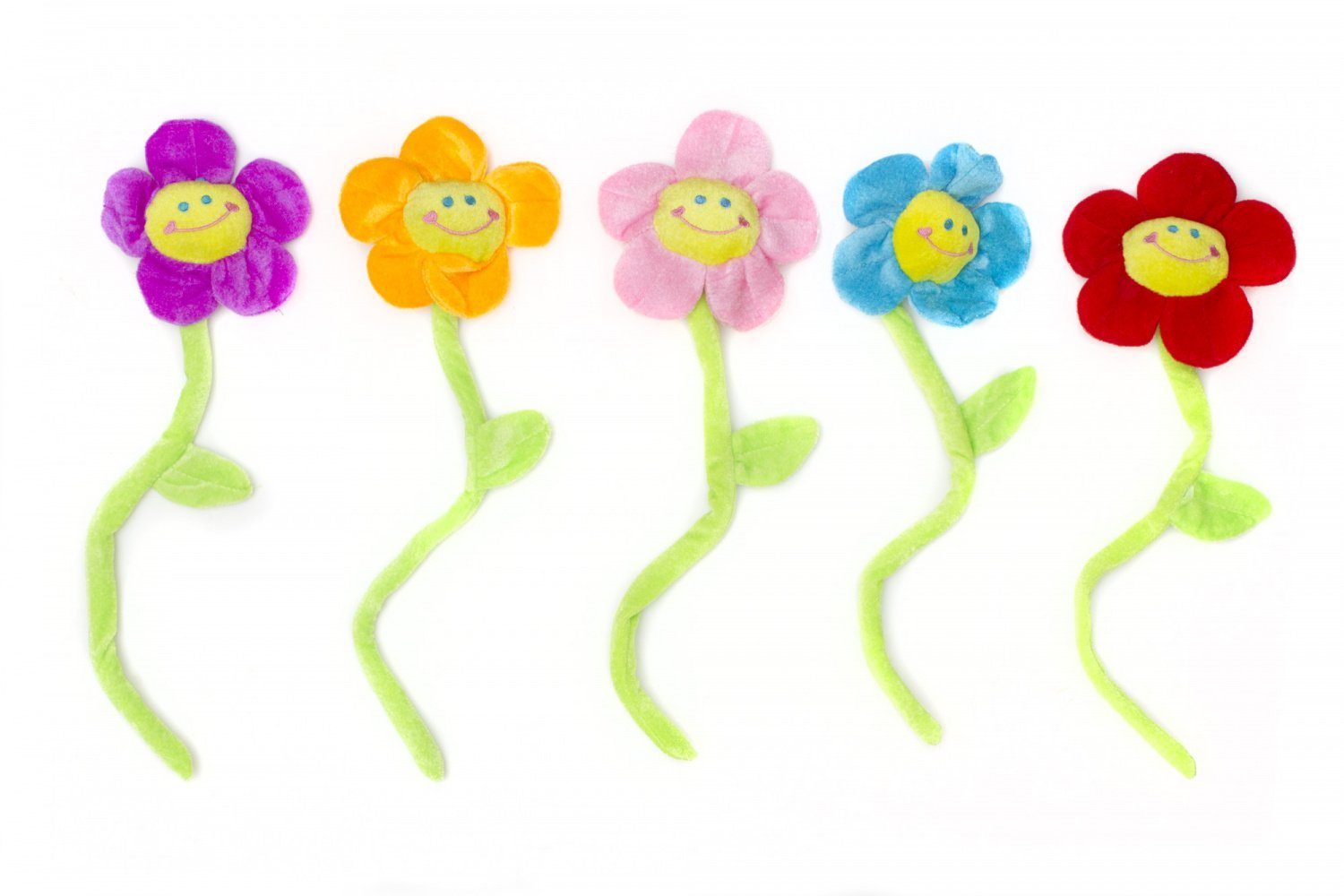 Kunstblume GOODS+GADGETS Singende Geburtstagsblume – XXL Plüschblume mit Musik, Goods+Gadgets, Höhe 40 cm, Geburtstags-Geschenk