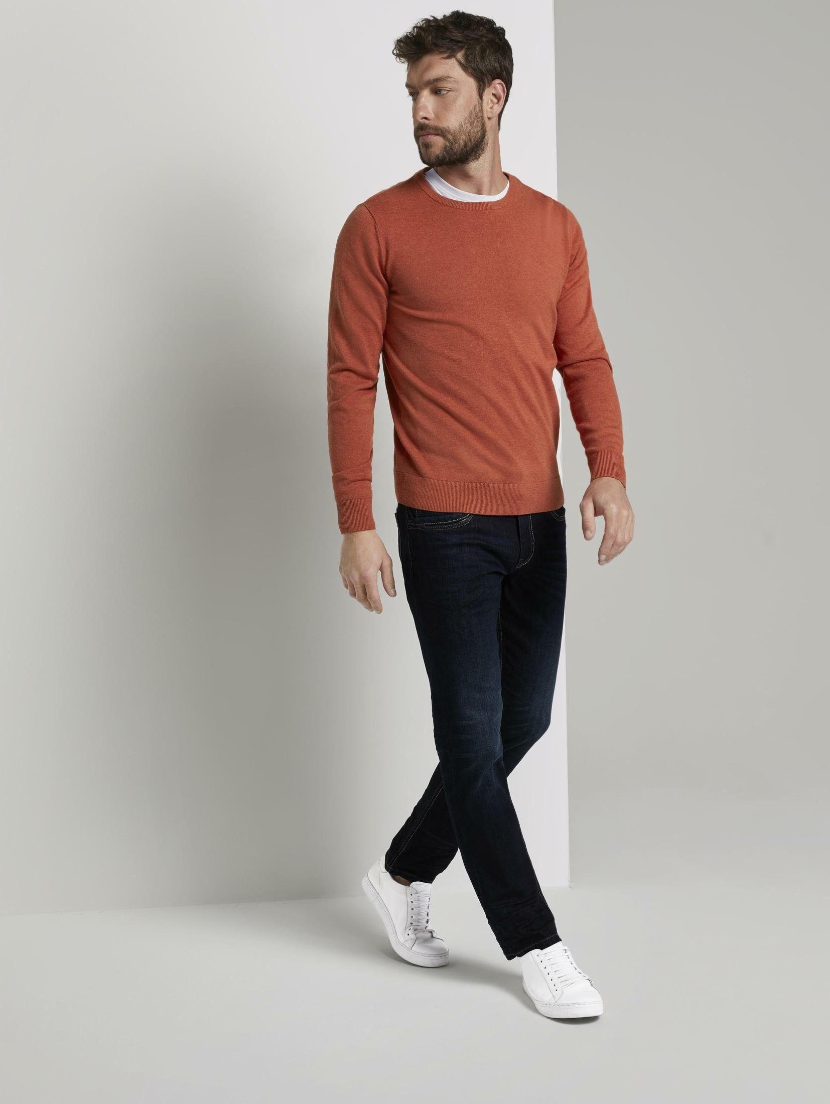 Straight-Jeans mit Marvin Jeans Taschendetails TOM TAILOR Straight