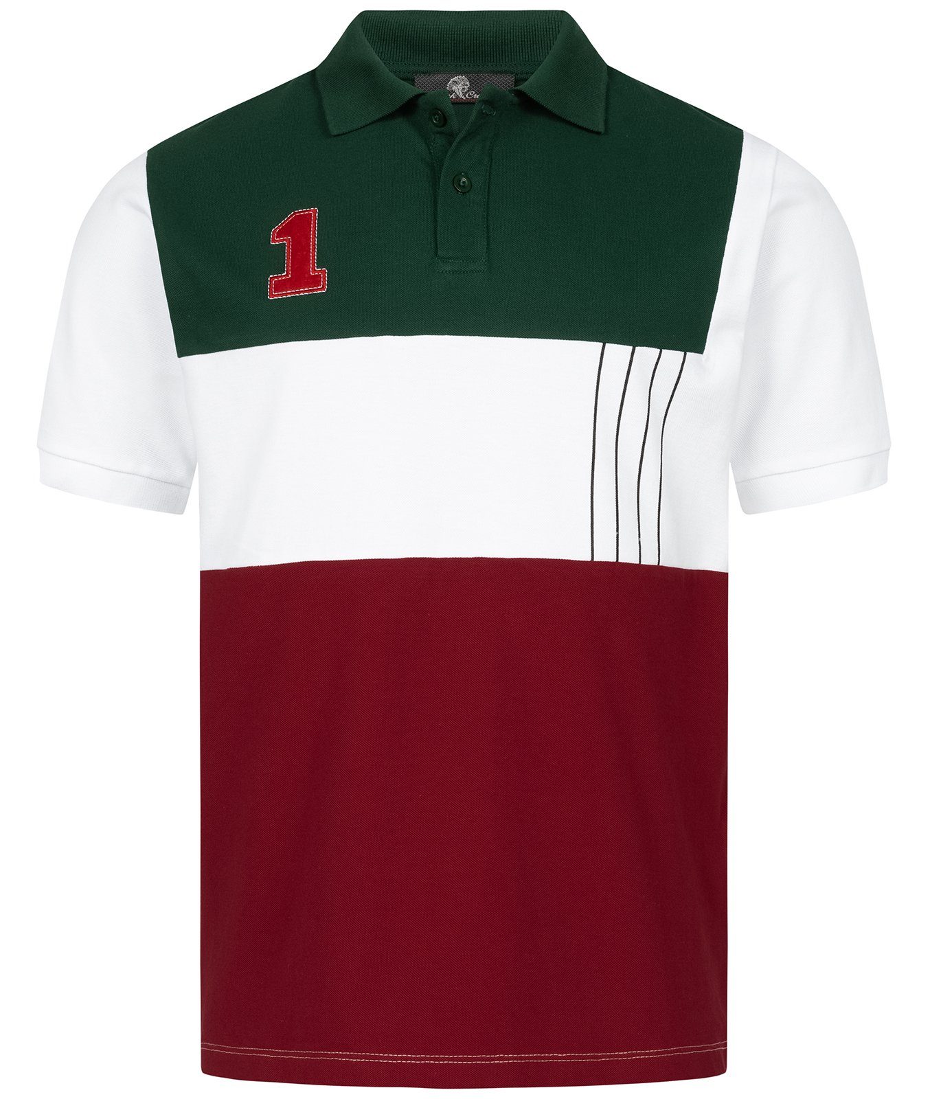 Poloshirt Herren T-Shirt mit Polokragen H-304