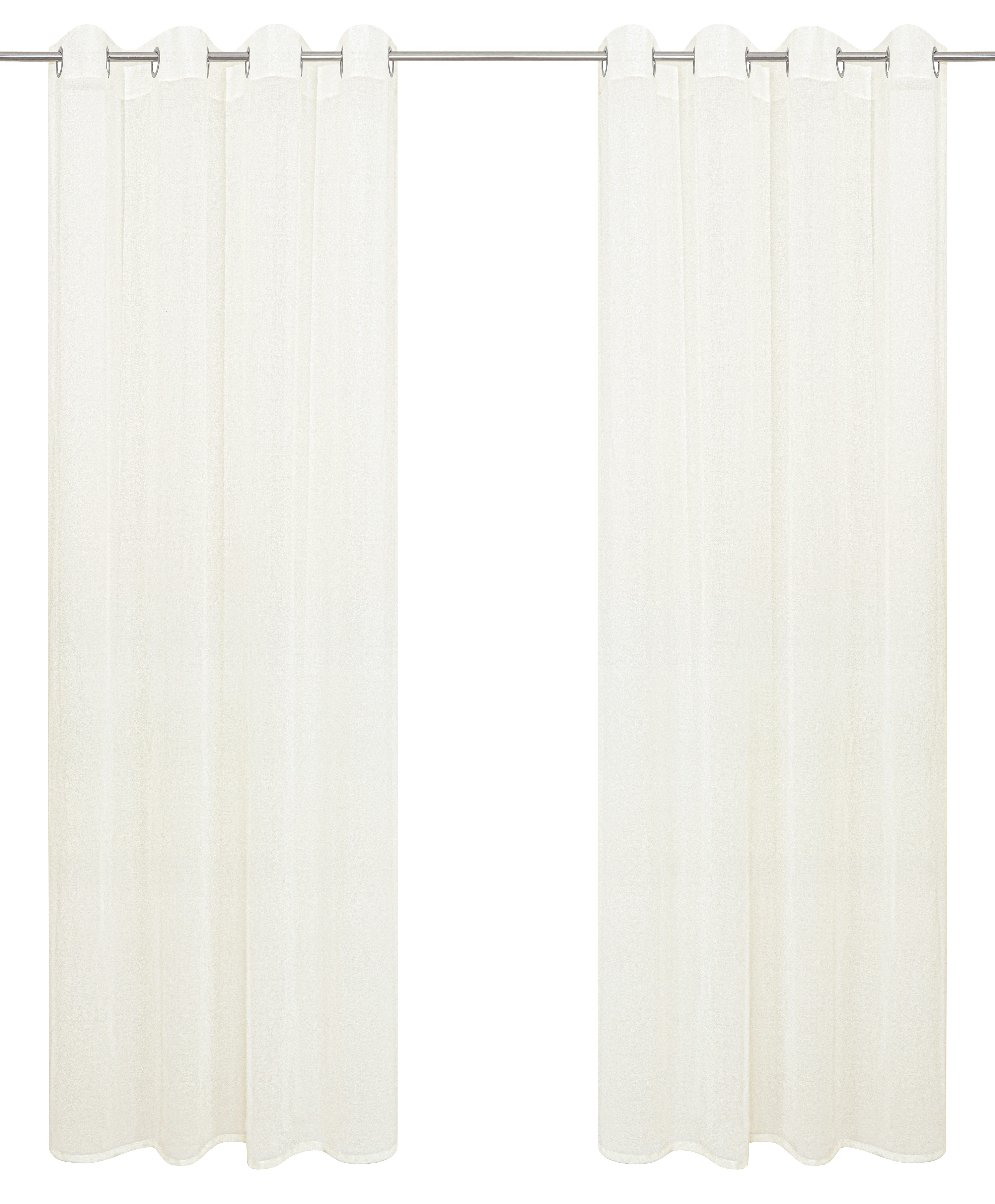 OTTO home Gardine Dolly (1 St), Ösen, transparent, Transparent, Gewebt, Polyester