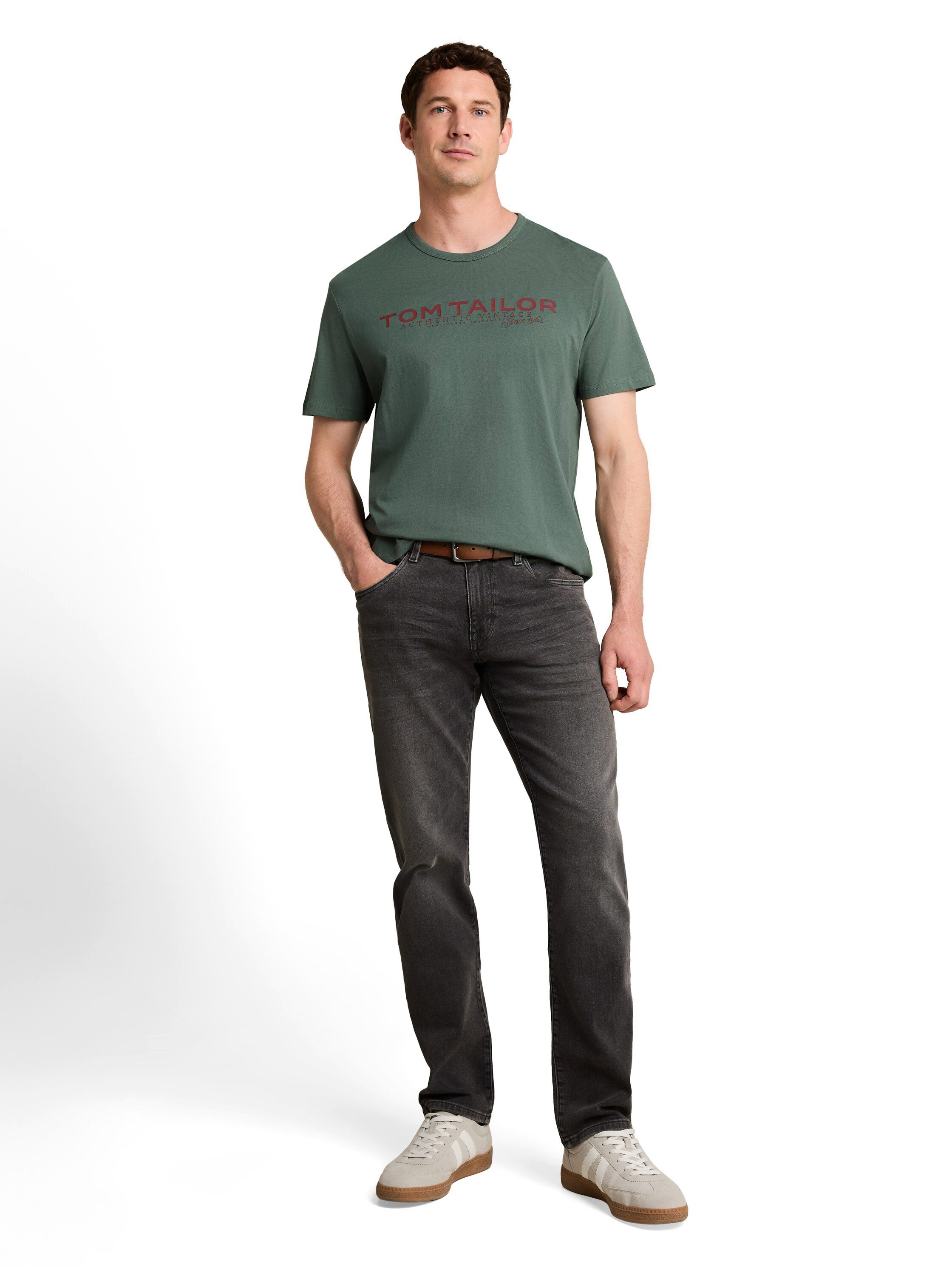 TOM TAILOR T-Shirt (2-tlg) 2er Pack Sommershirt mit Logo-Print – Bild 5 von 5