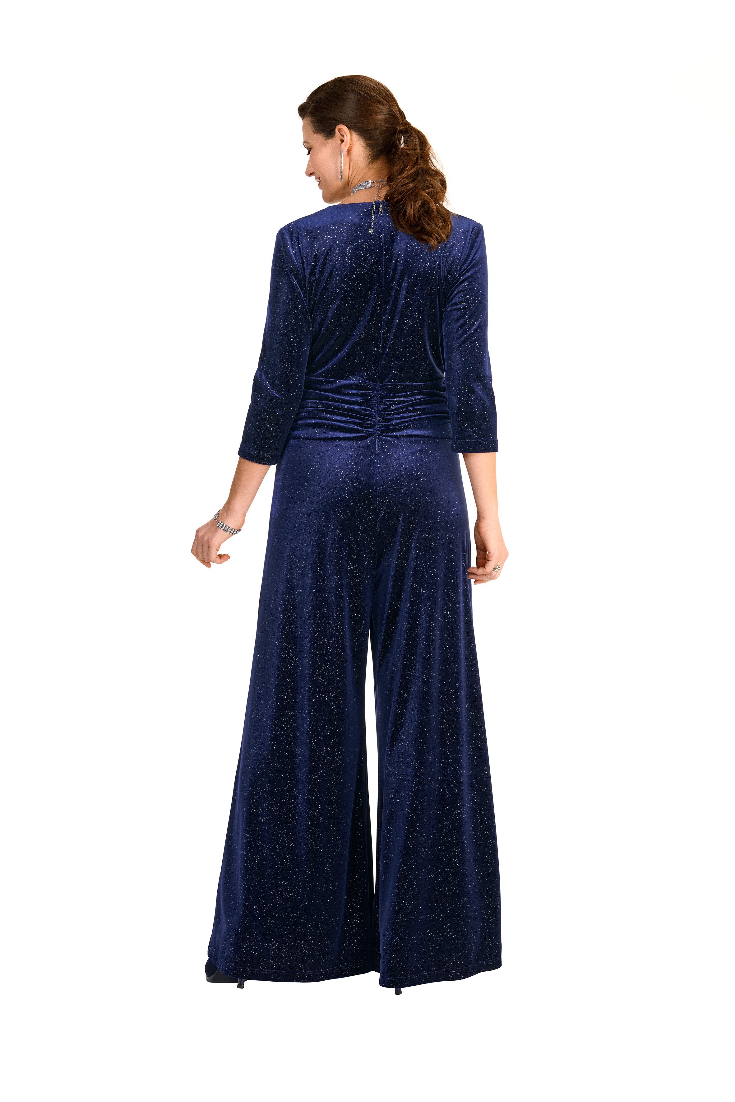 HERMANN LANGE Collection Nickioverall mit extraweitem Bein