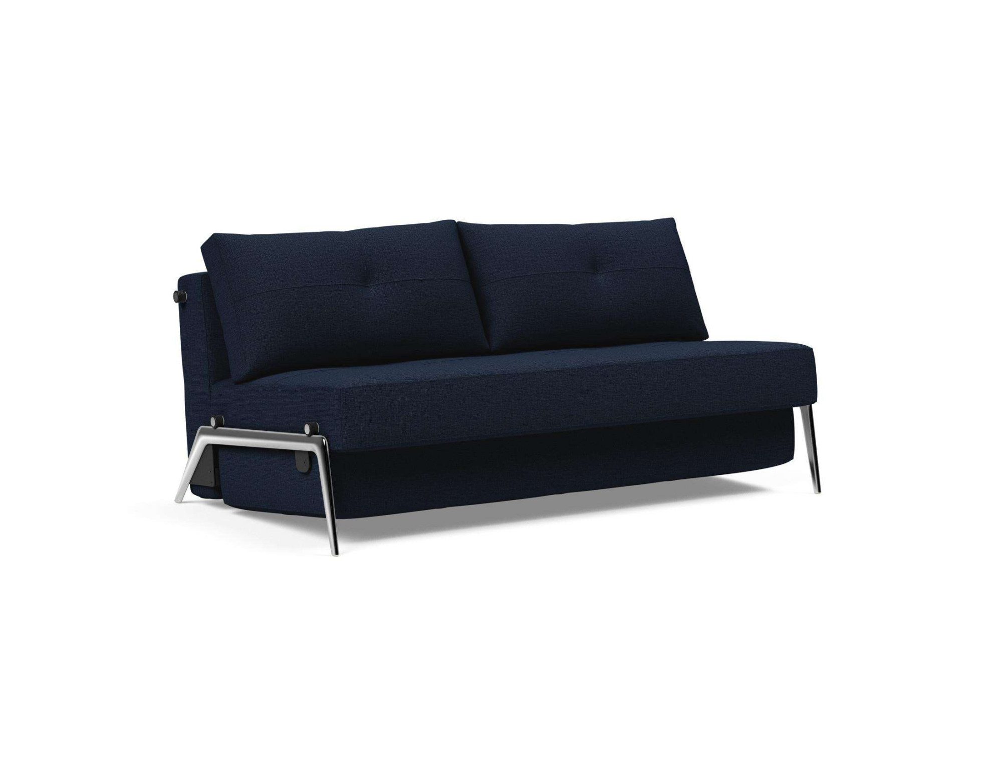 INNOVATION LIVING ™ Schlafsofa Cubed Klappsofa, hochwertige Schlaffunktion, Design und extra Komfort, Frontauszug, sehr platzsparend, abgewinkelt Sitzen, waagerecht liegen