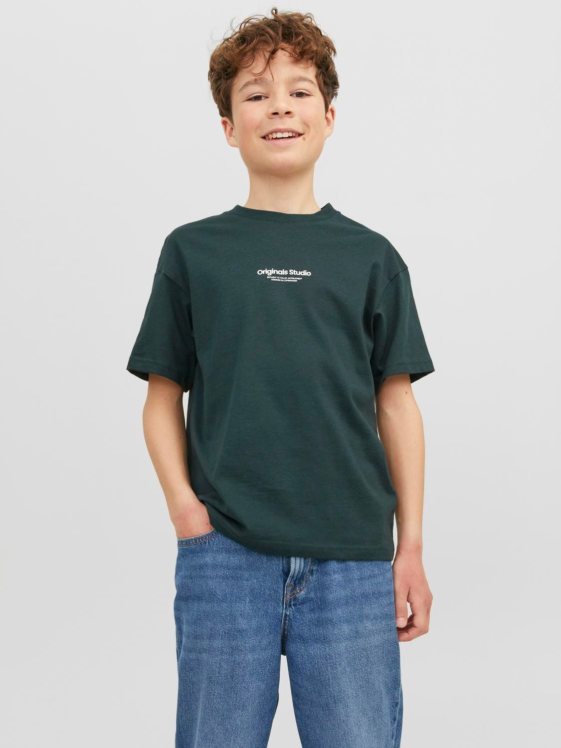 T-Shirt Jungen Kinder T-Shirt Shirt JORVESTERBRO TEE SS CREW NECK JNR