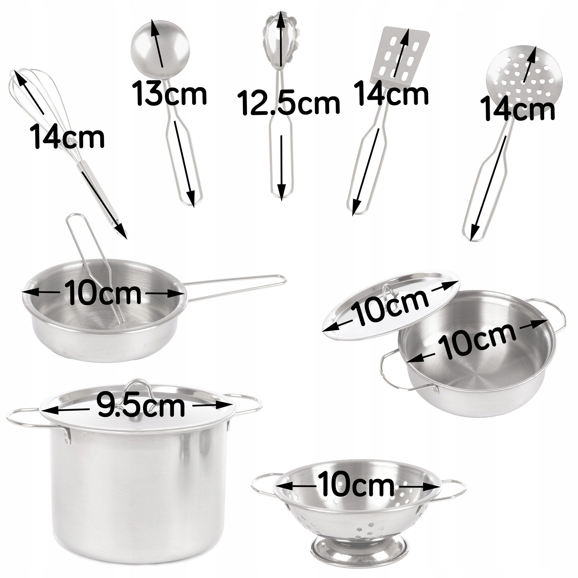 kinderplay Spielküche Kinder Kochset mit Rucksack – realistisches Spielküchen Set