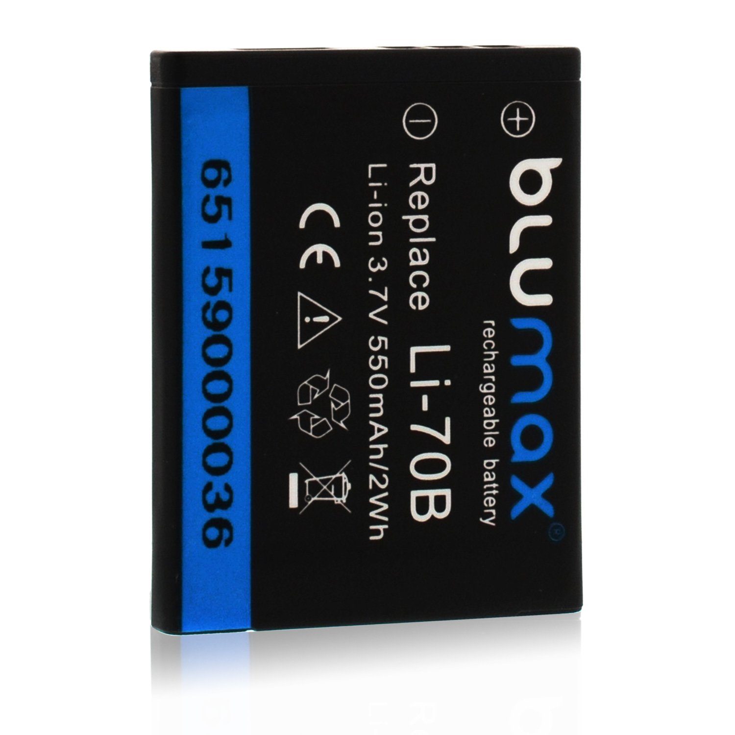 Blumax Akku passend für Kamera-Akku (3,6V) Olympus mAh 550 Li-70B