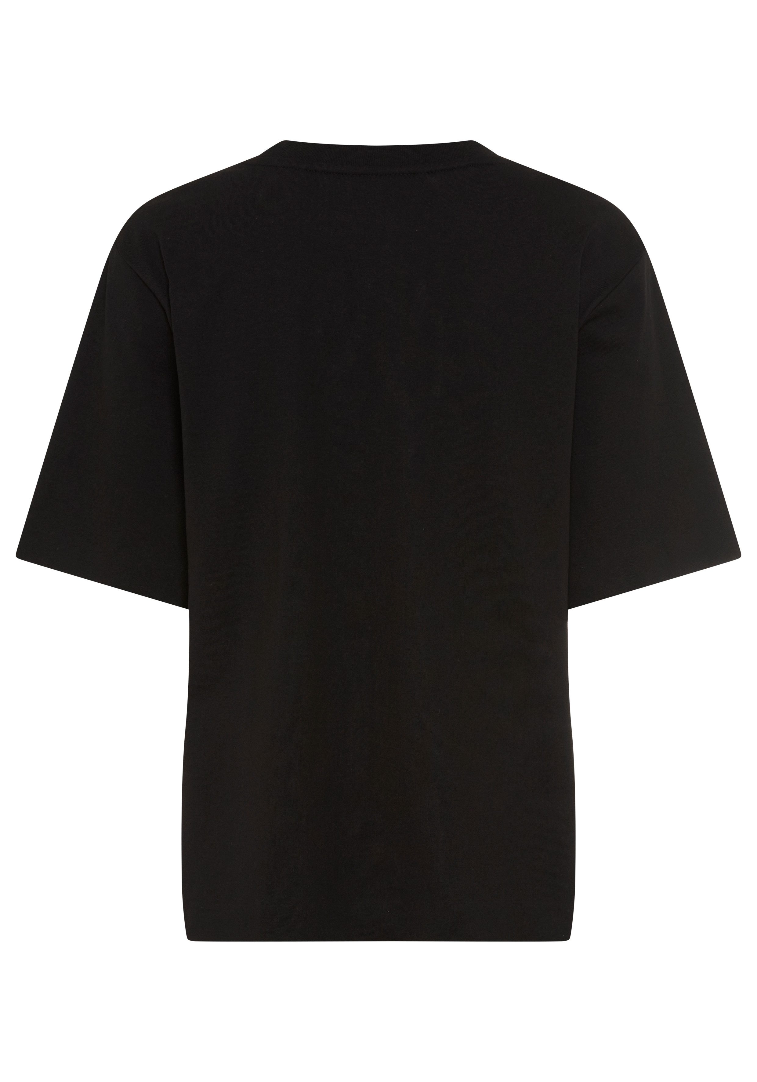 BOSS ORANGE T-Shirt Eregular Premium Damenmode mit Logo-Detail, Relaxed Fit