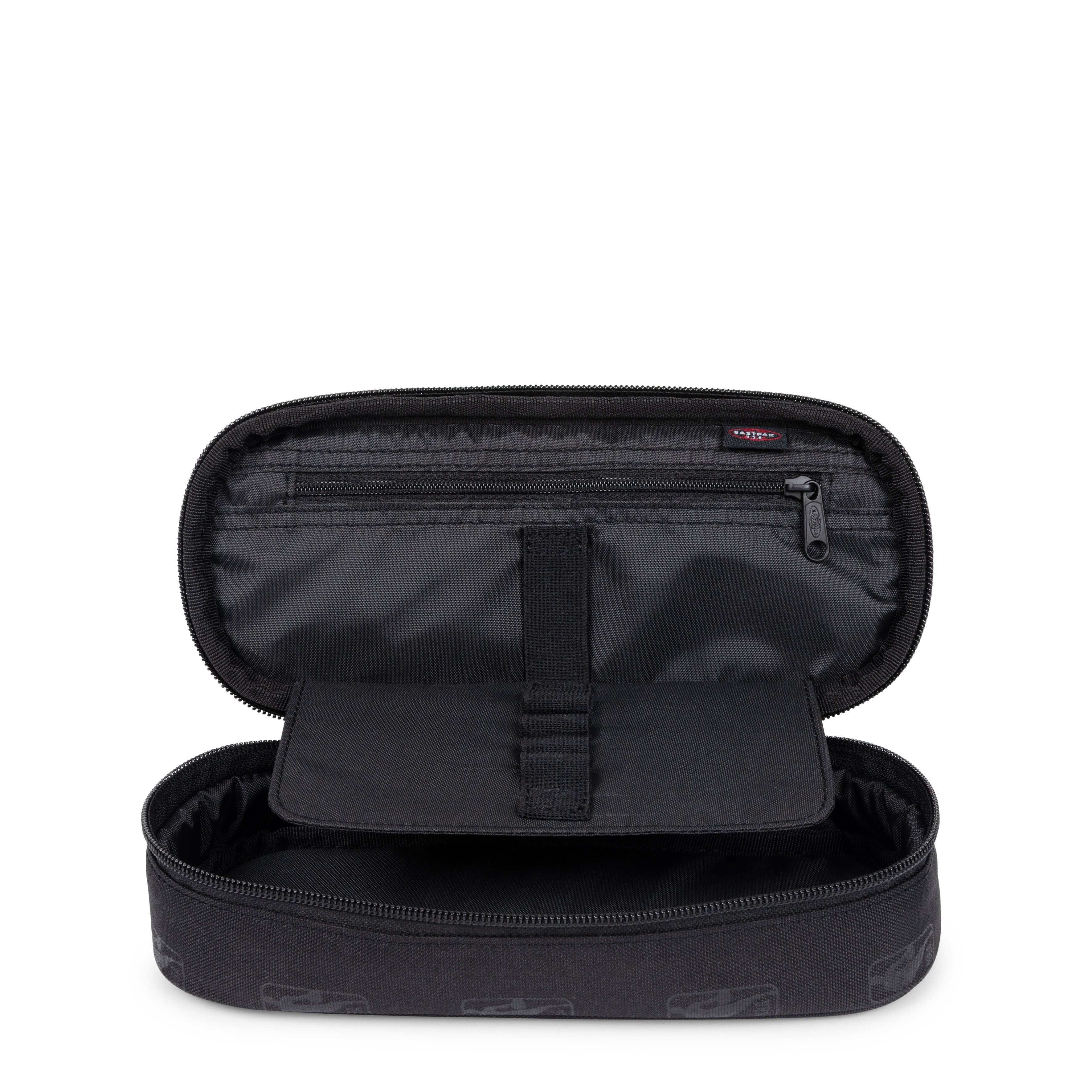 Eastpak Schreibgeräteetui OVAL SINGLE NBA Patch, Schlampermäppchen, Schulmäppchen mit Logoschriftzug