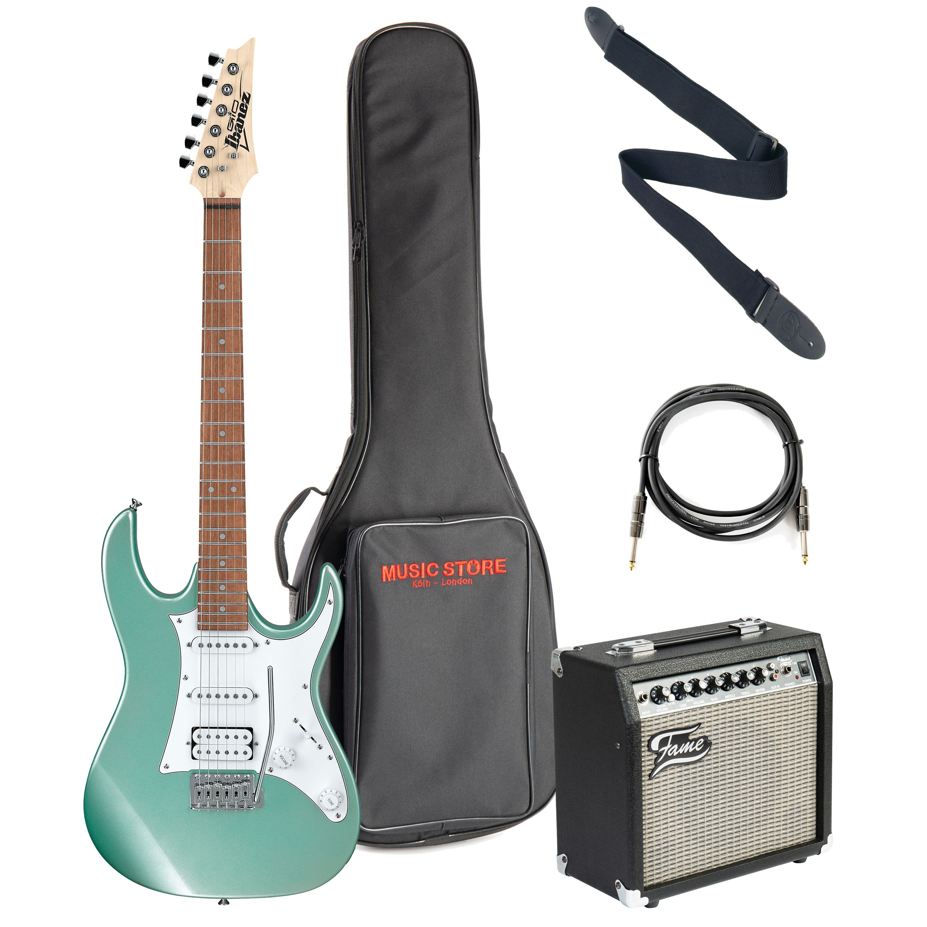 Ibanez E-Gitarre, E-Gitarren, E-Gitarren-Sets, GRG40-MGN 1 - E-Gitarren Anfänger Set