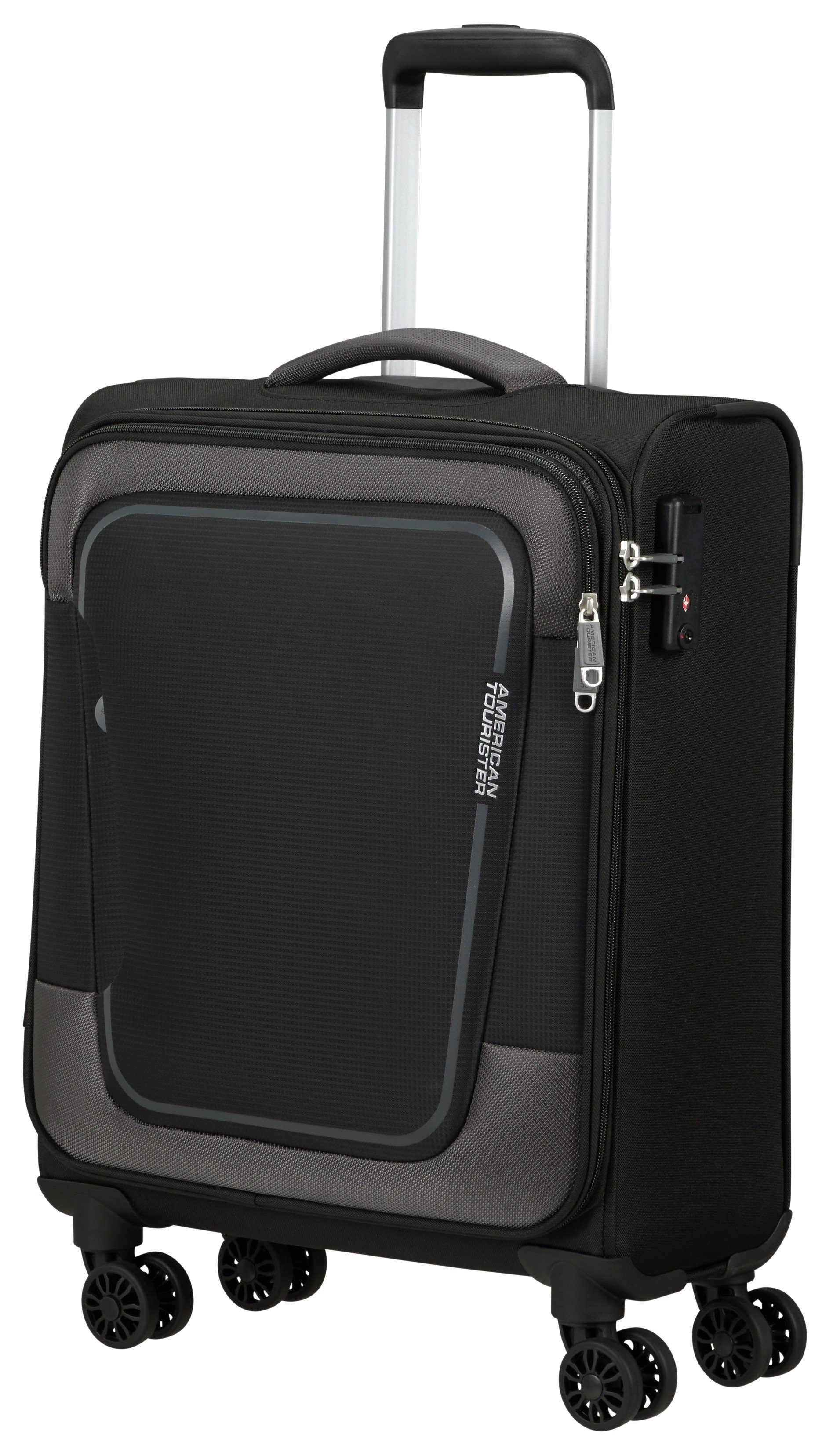 Spinner 55, Rollen black PULSONIC asphalt American 4 Tourister® Koffer