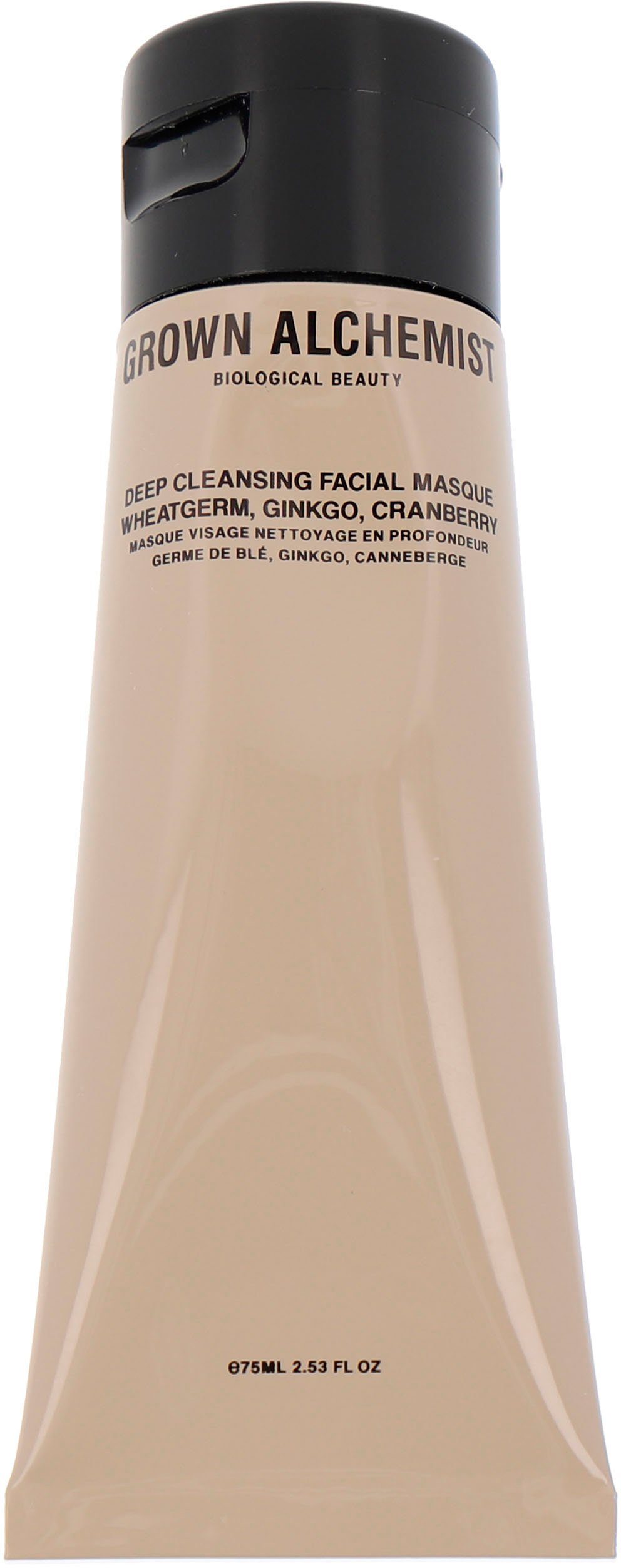 GROWN ALCHEMIST Gesichts-Reinigungsmaske Deep Cleansing Wheatgerm, Cranberry Masque, Ginkgo