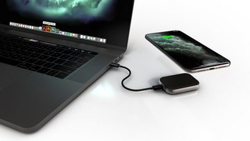 Zens Induktions-Ladegerät (Wireless Charger für Apple AirPods Pro / 2 mit USB-C Schnittstelle)