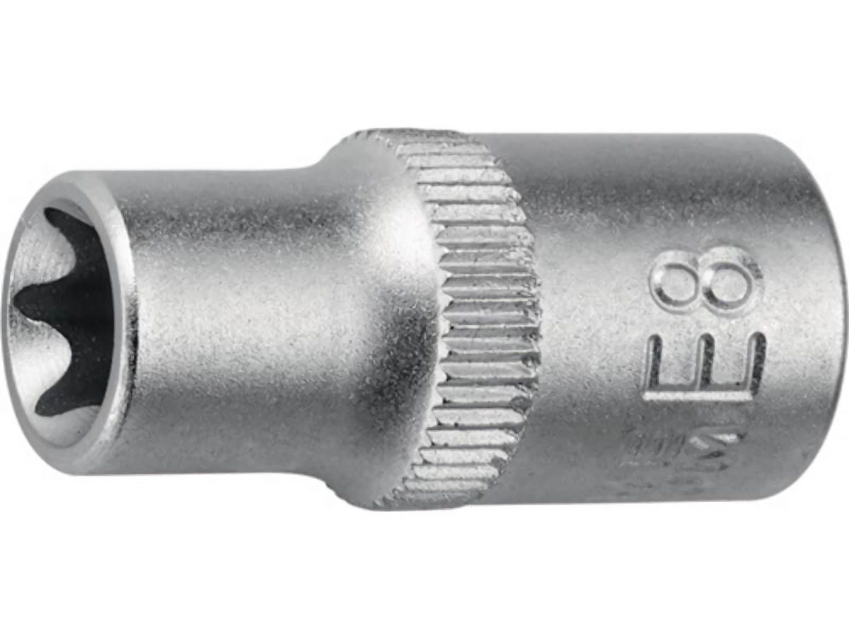 PROMAT Steckschlüssel Steckschlüsseleinsatz 1/4 L.25mm 6,3 mm E PROMAT E5 (1/4)-Vier Zoll