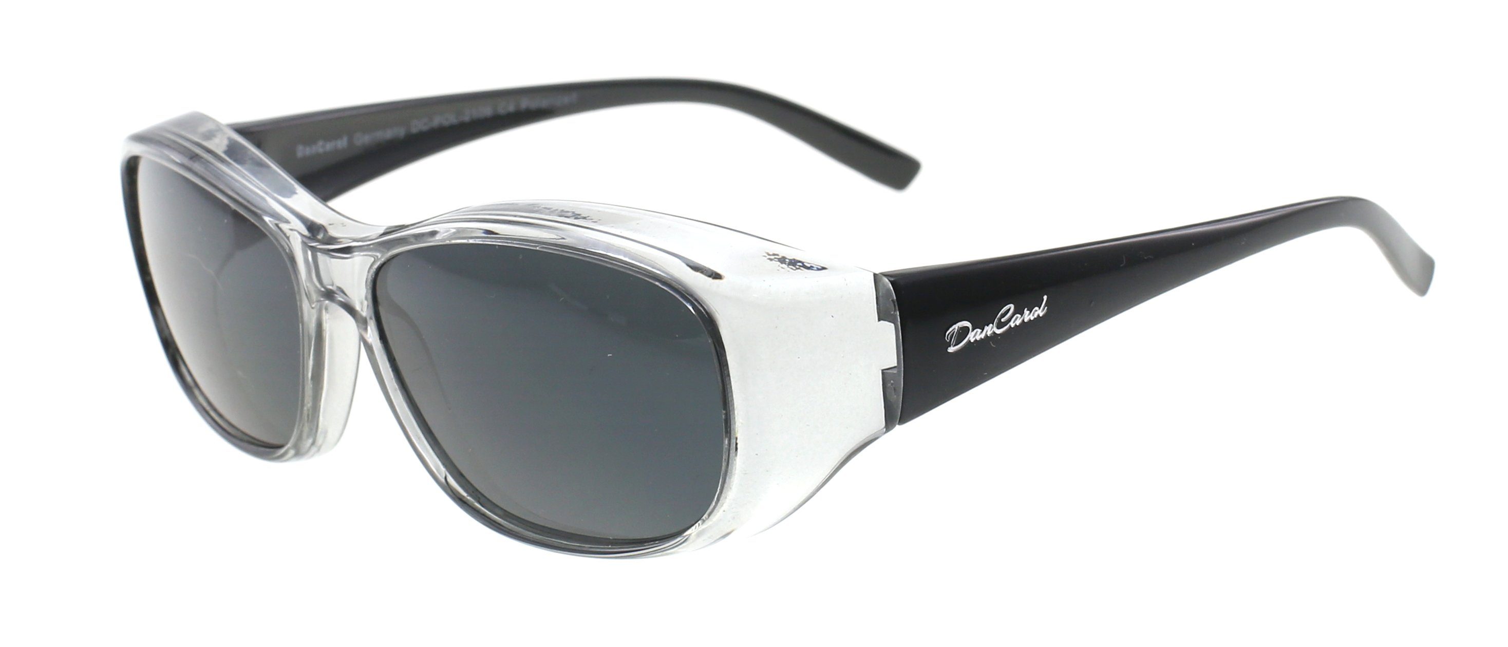 DanCarol Sonnenbrille DC-POL-2106- Überbrillen -Mit Polarisierten Gläser Polarisierte