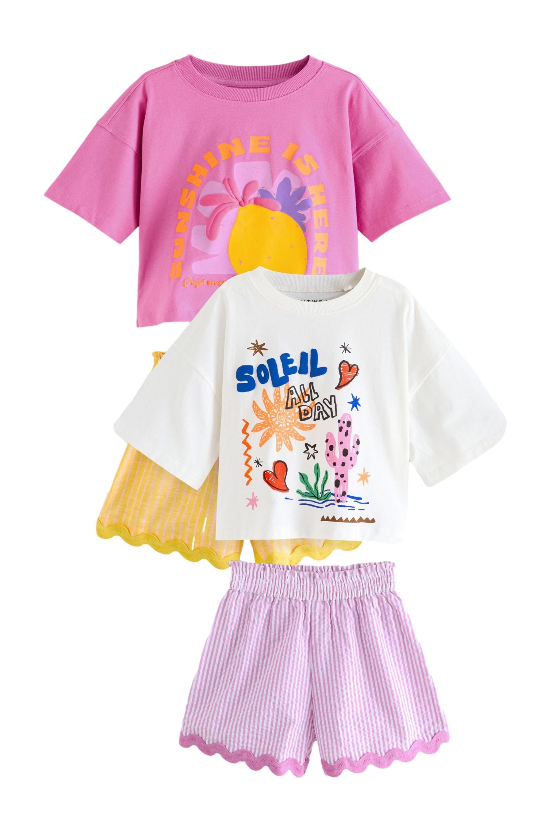 Pyjama Kurze Schlafanzüge, 2er-Pack