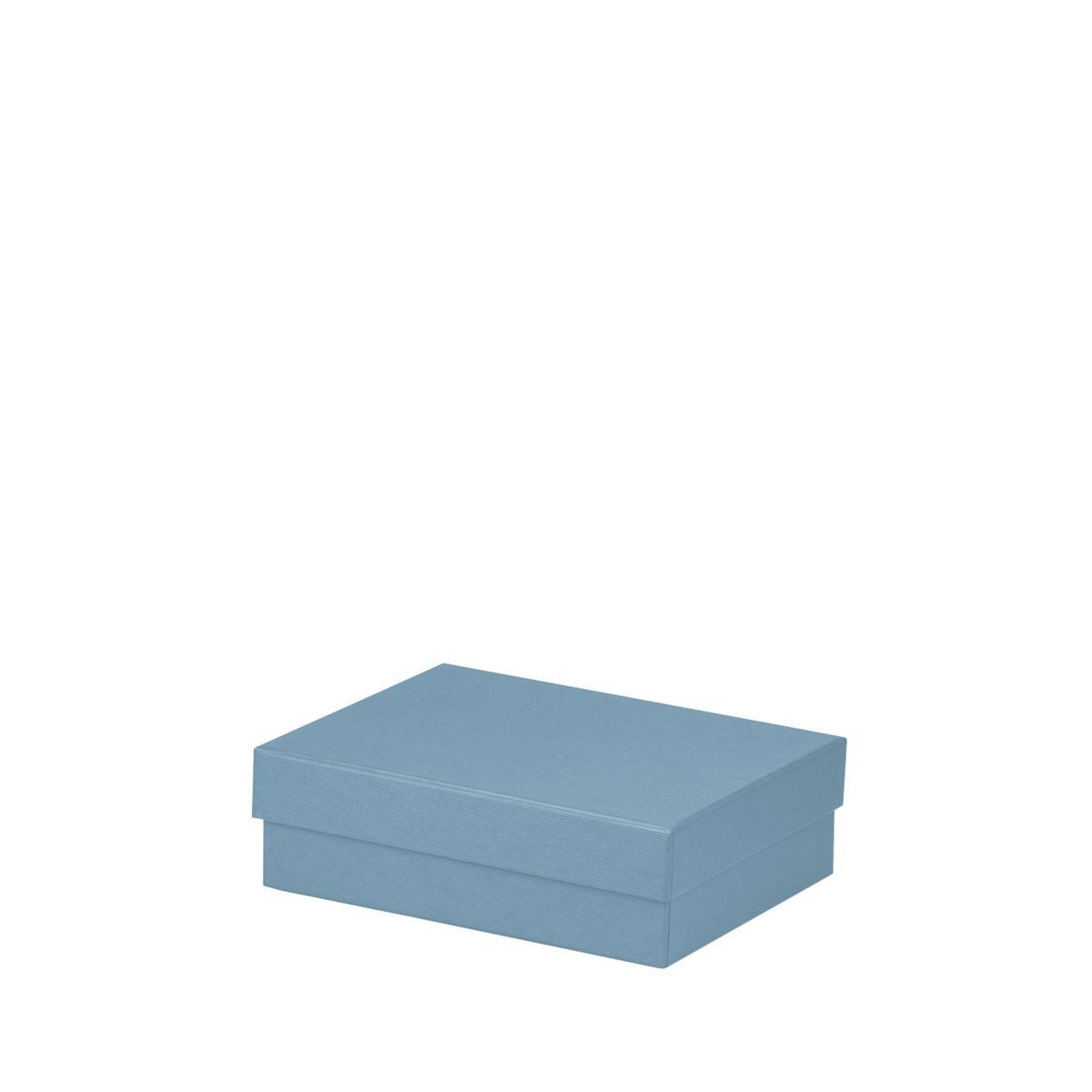 Rössler Geschenkbox RÖSSLER Kartonage Boxline denim 14x19x6cm