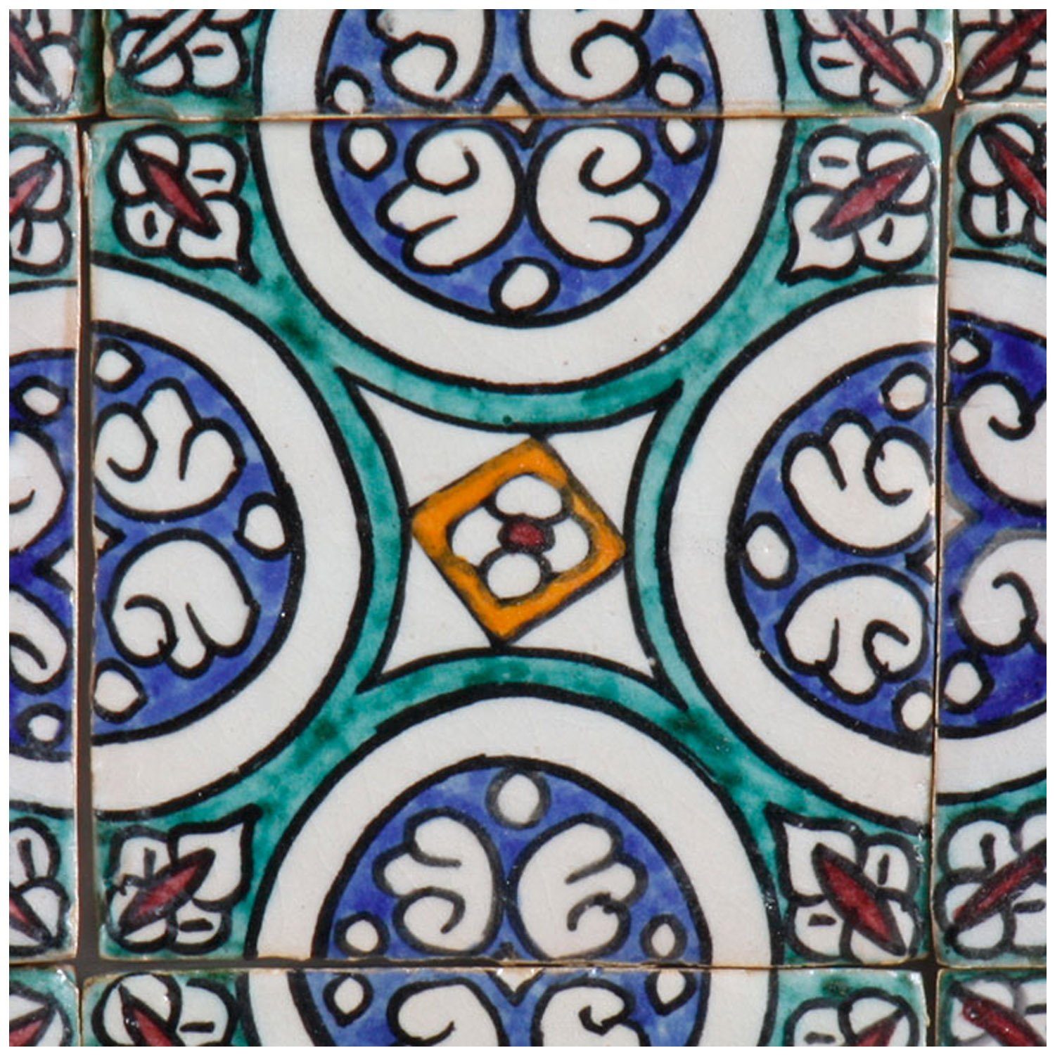 Casa Moro Wandfliese Marokkanische handbemalte Keramikfliese Hafsa, FL7190, günstig online kaufen