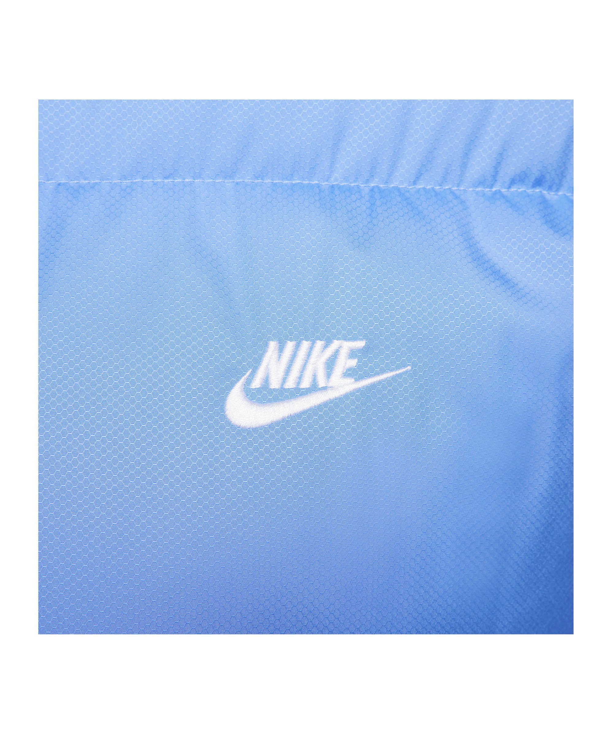 Nike Sportswear Sweatjacke Club Puffer Jacke blauweiss