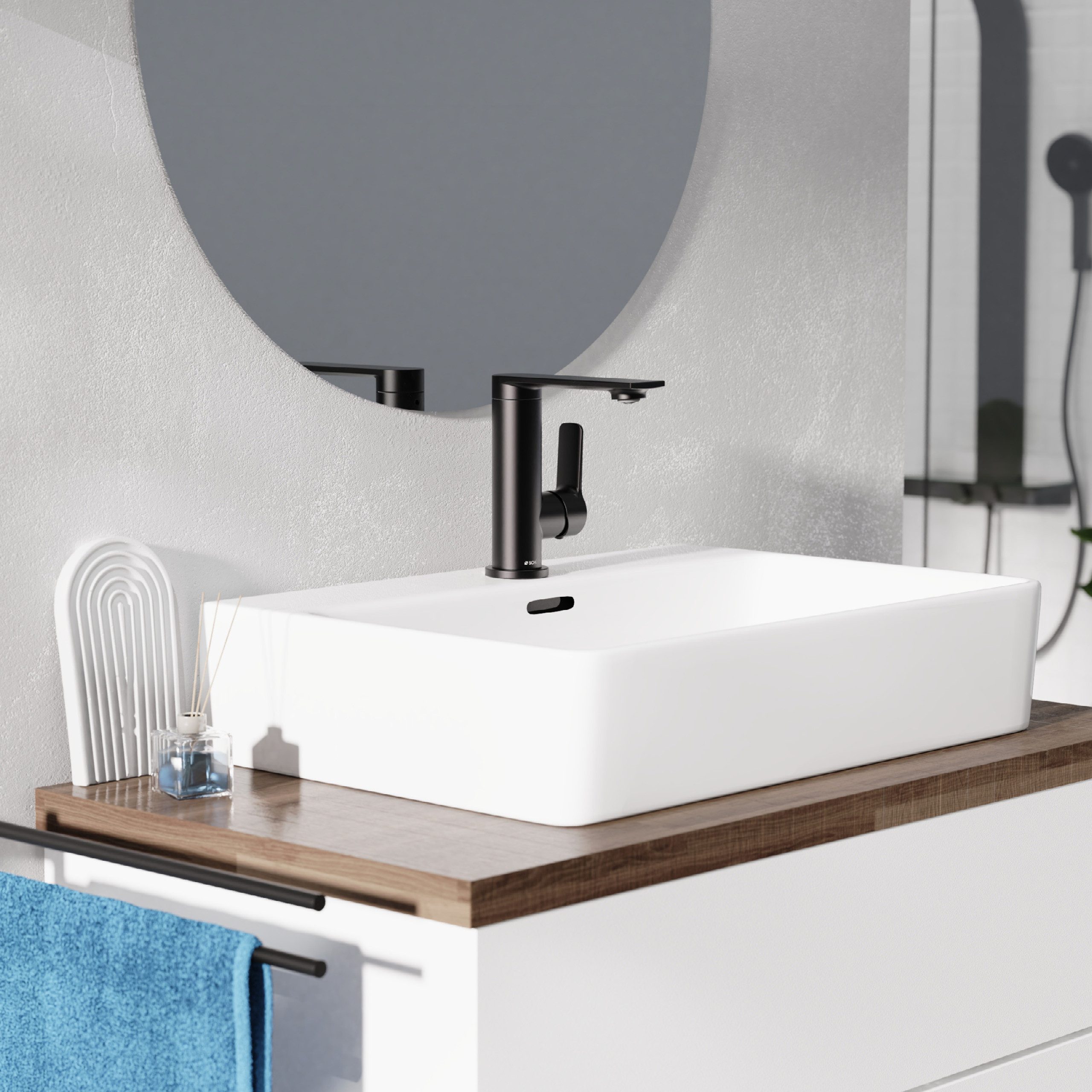 Schütte Waschtischarmatur ARIZONA Wasserhahn Ablaufgarnitur Exzenter Energi günstig online kaufen