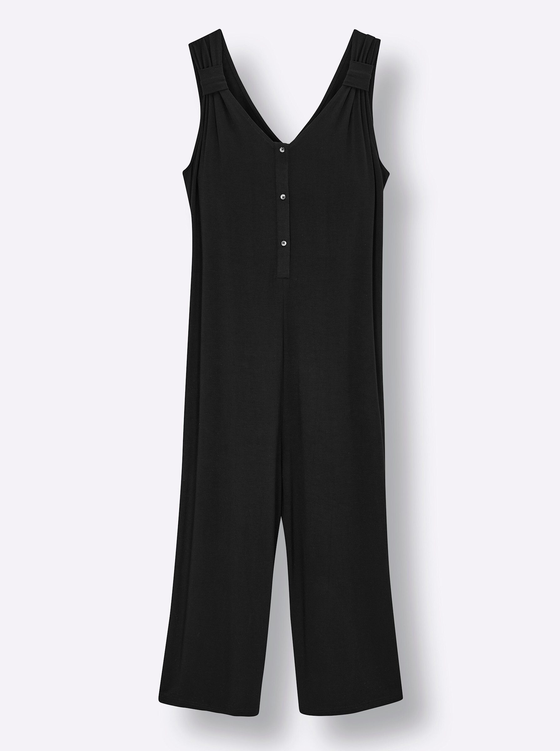 Sheego Strandkleid Jumpsuit Ärmellos