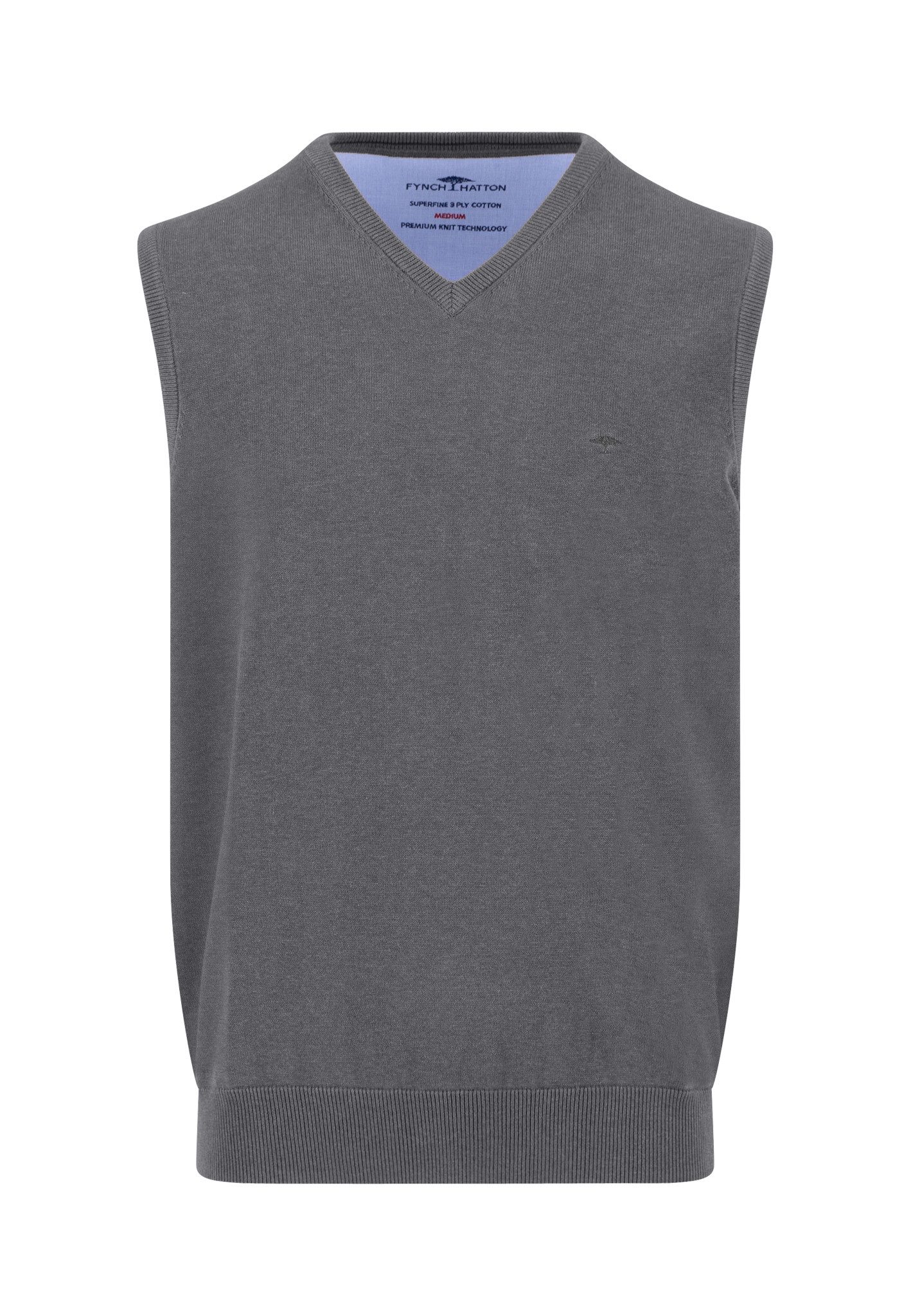 FYNCH-HATTON Strickpullover - Pullunder aus Baumwolle günstig online kaufen