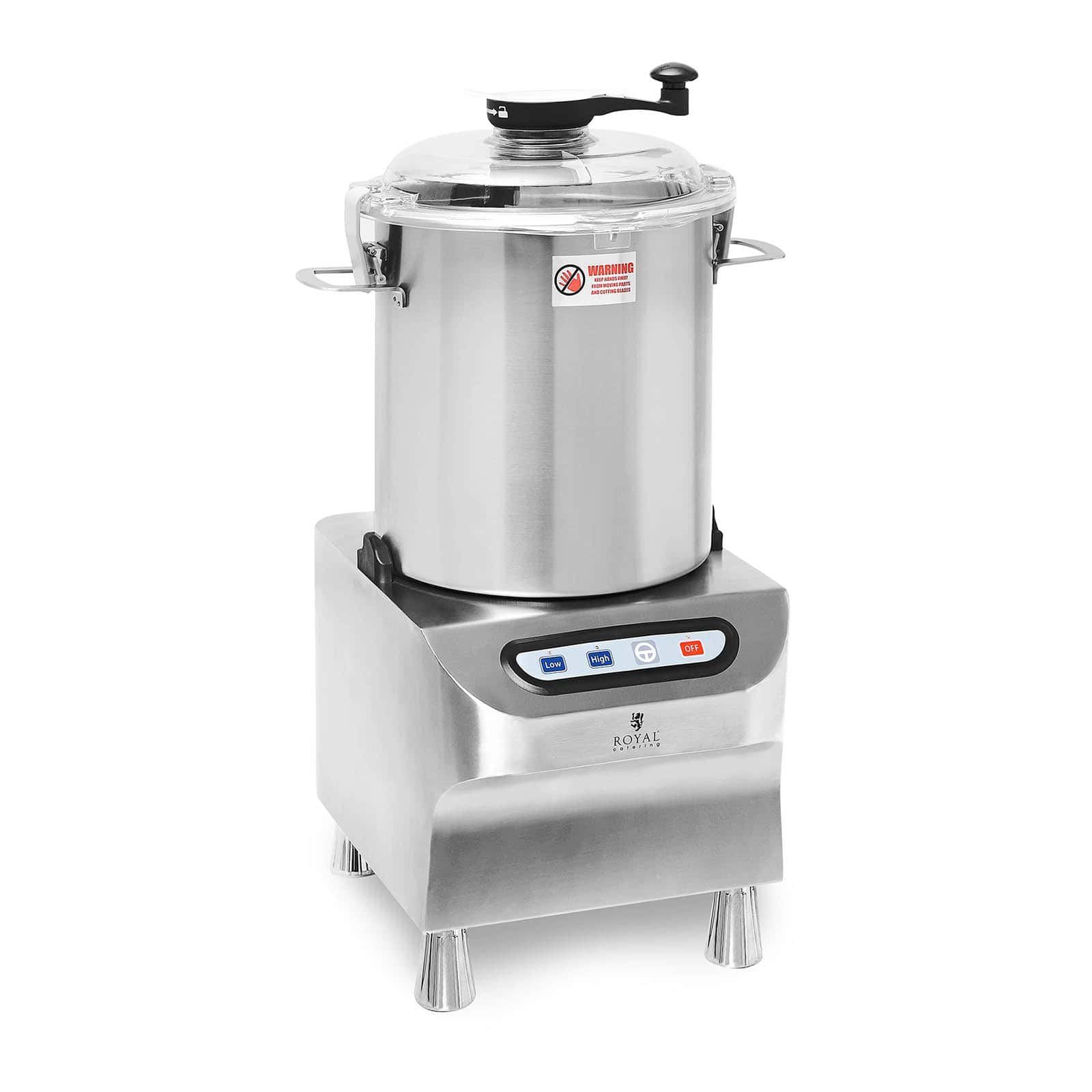 Royal Catering Fleischwolf Tischkutter Küchencutter Küchencutter 2200 L, W Kutter 18 Küchenmaschine