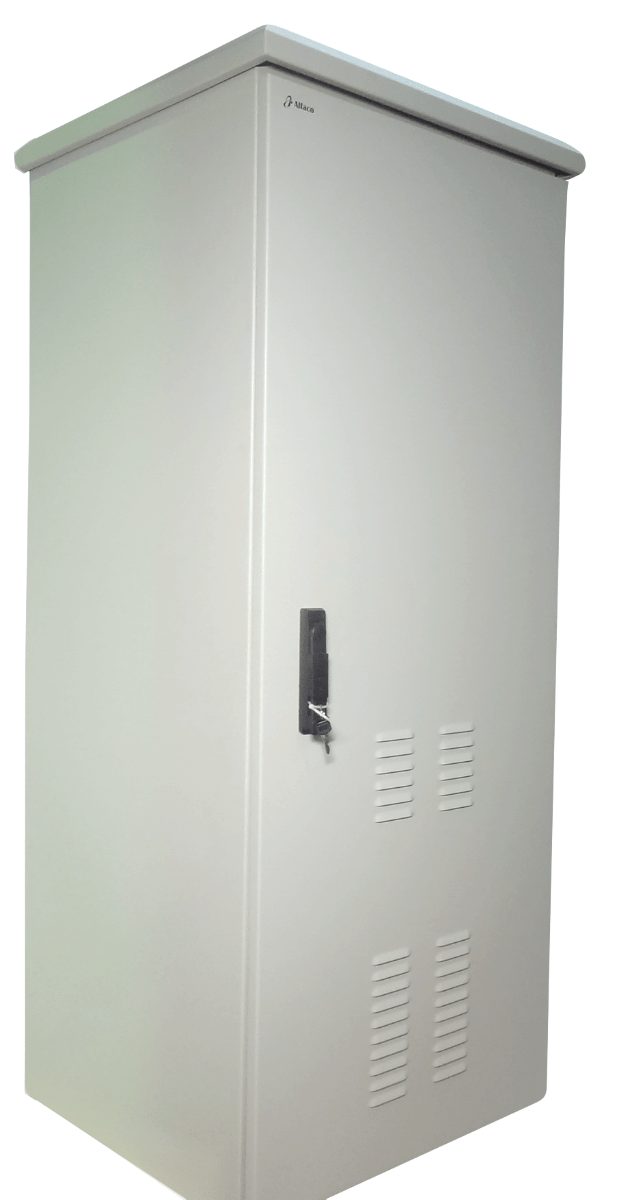 DSIT Serverschrank 32 HE 19” outdoor Serverschrank, (BxTxH) 600 x 600 x 1600mm, Stahlblech, Weiß