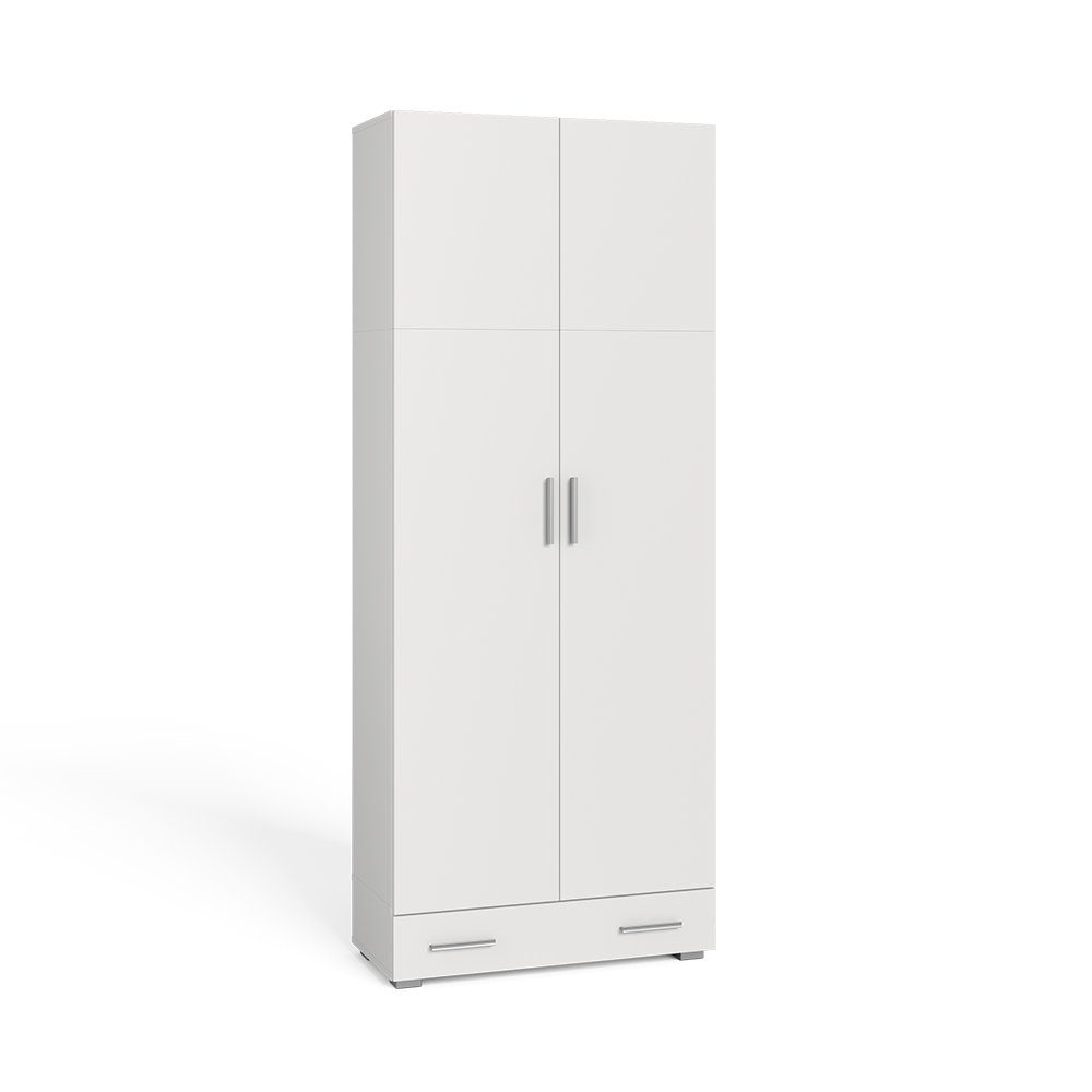 Vicco Aktenschrank Frank, Weiß, 80 x günstig online kaufen