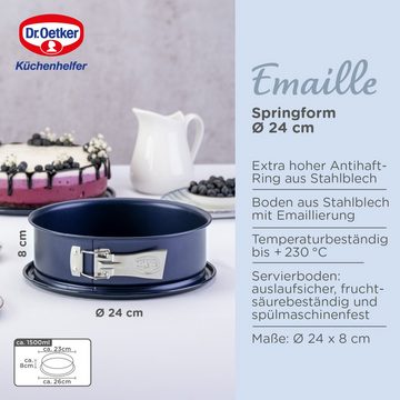 Dr. Oetker Springform Back-Liebe Emaille