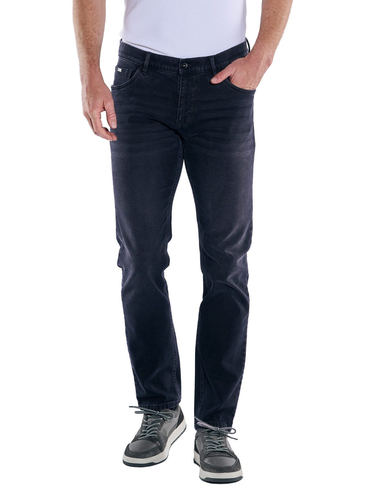 Engbers Stretch-Jeans engbers Herren Super-Stretch-Denim regular, Saphirblau
