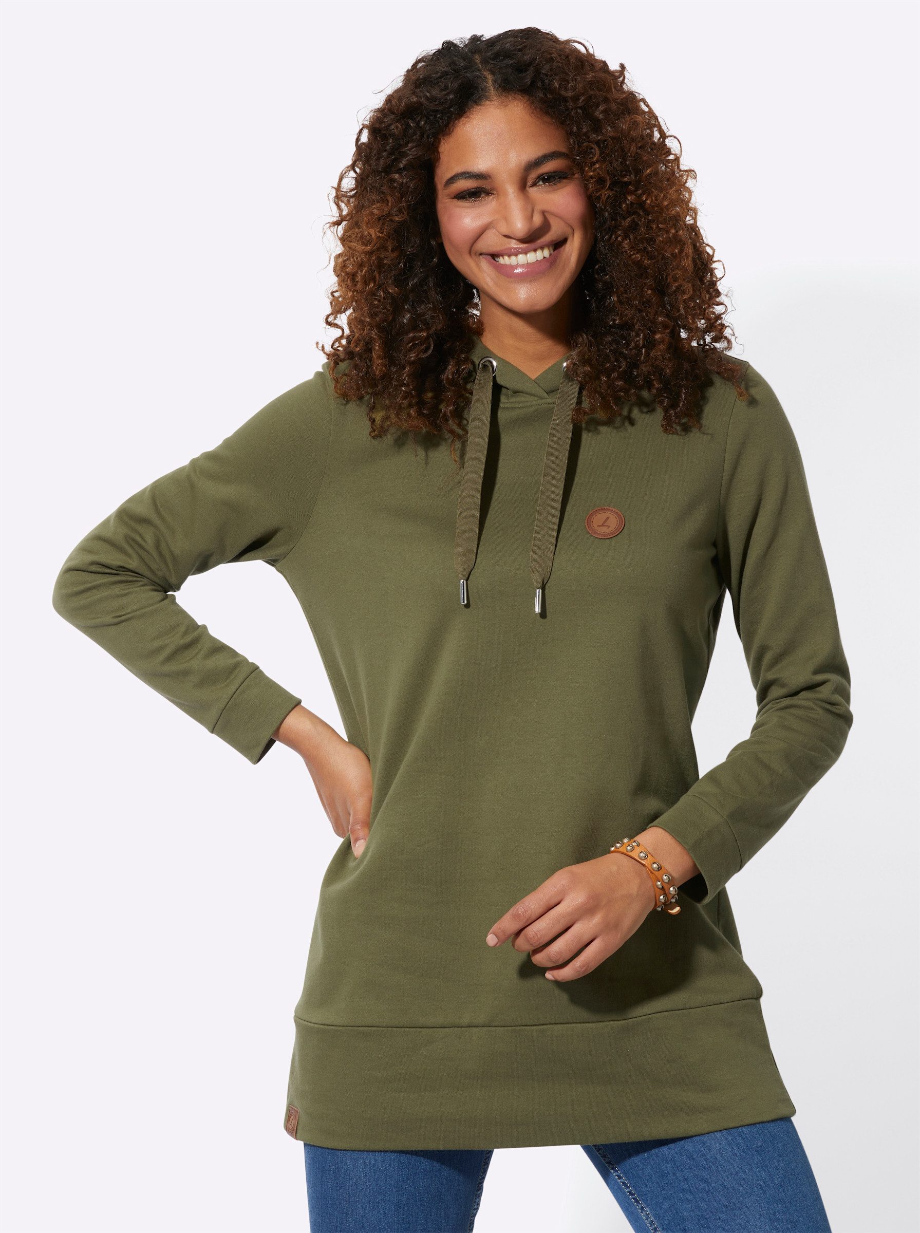 Witt Sweater Long-Sweatshirt Langarm