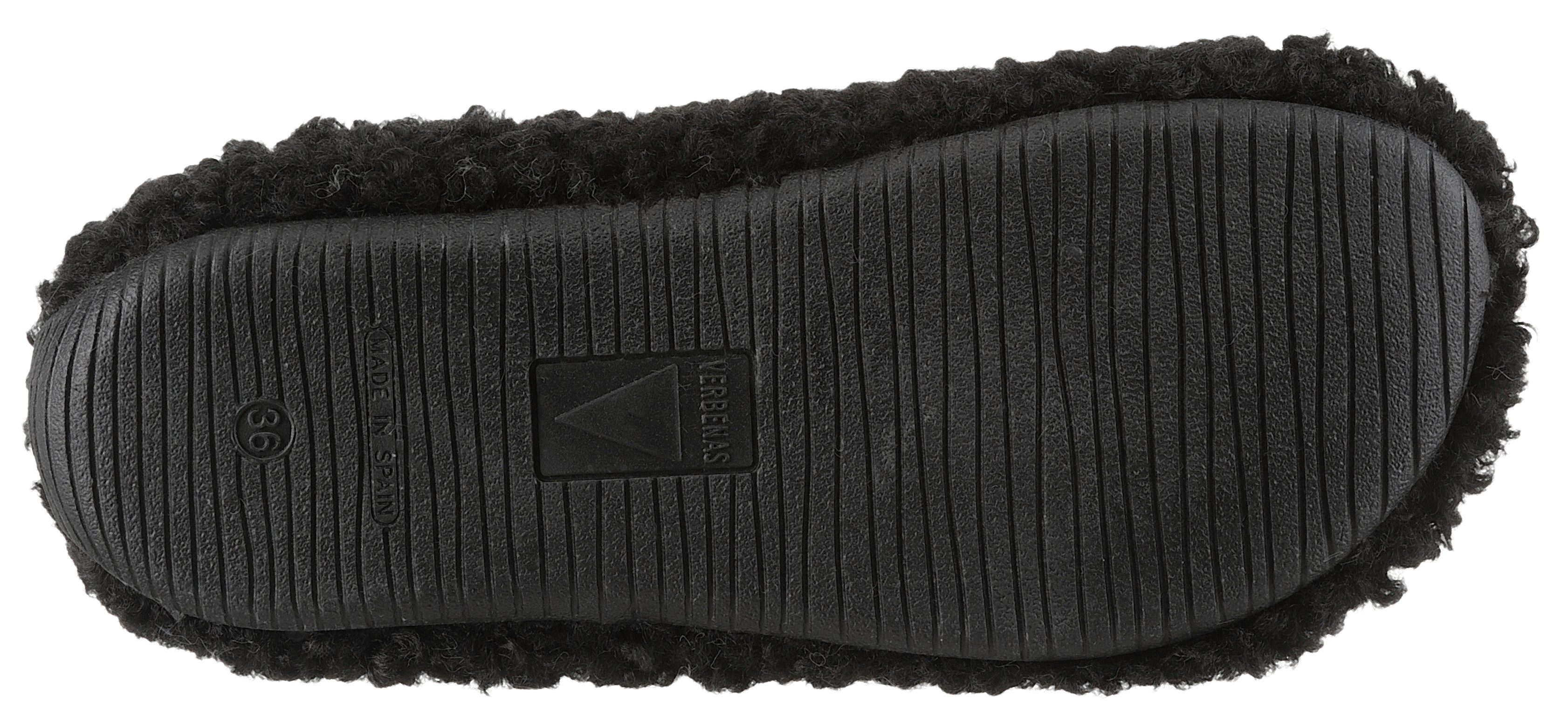 VERBENAS Pantoffel, Hausschuh, Homeslipper, Clog in kuscheliger Optik
