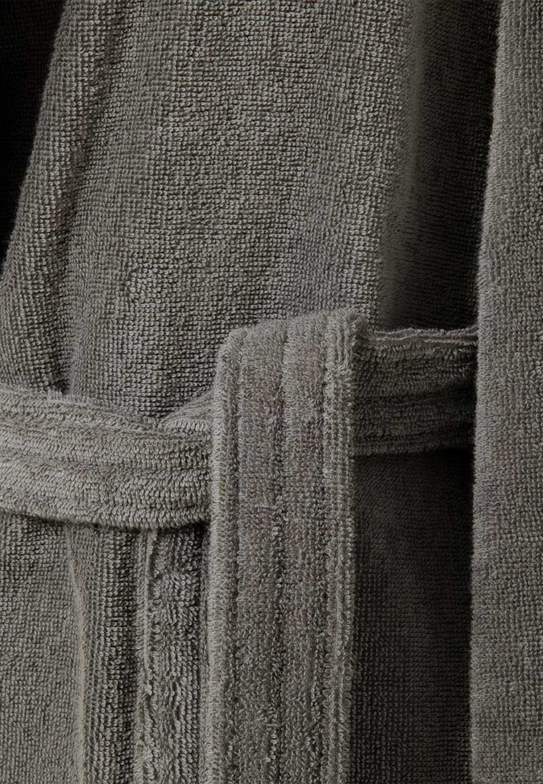 modernem Bademantel KENZO mit Baumwolle, Design grau K MAISON 100% Iconic,