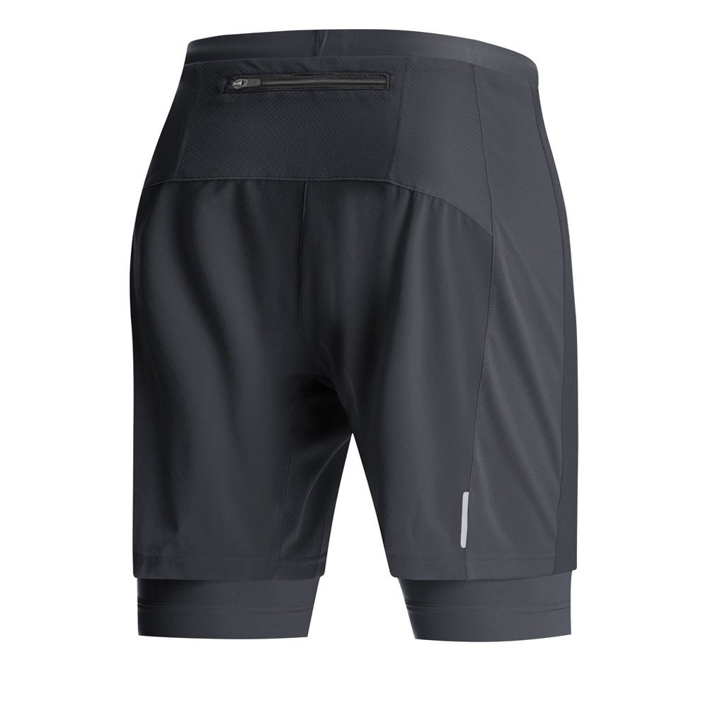 GORE® Wear Laufhose Gore Wear R5 2in1 Shorts Black