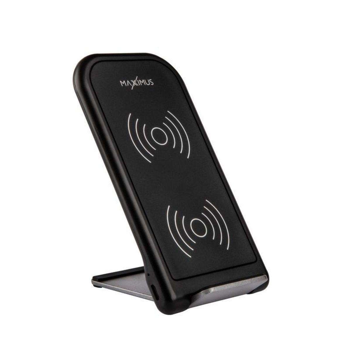 Maxximus Induktionsladegerät MX Sigma Schnellladegerät 10W Ständer, Laden in 2 Smartphone-Ladegerät