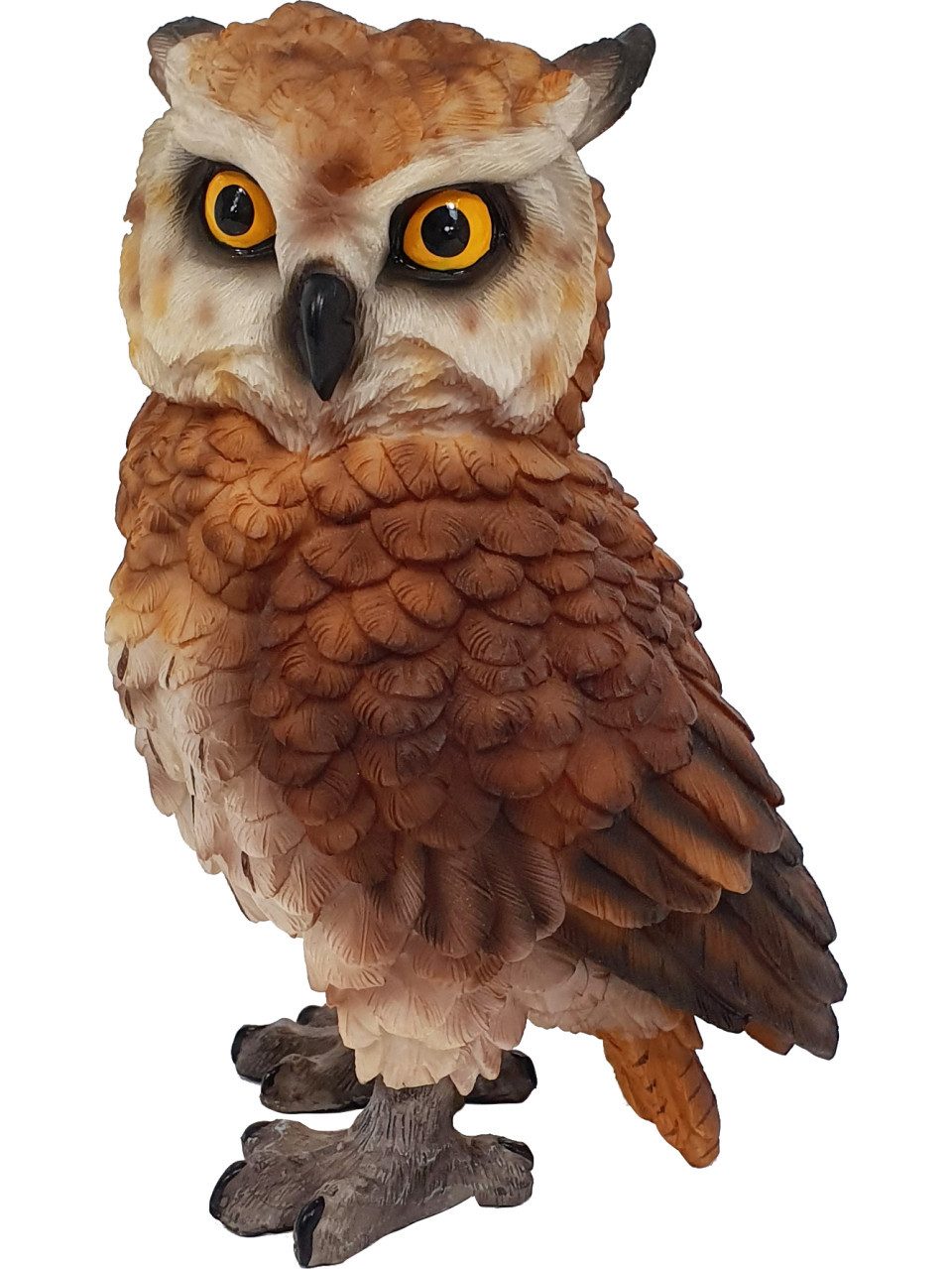 Figurendiscounter Dekofigur Dekofigur Uhu klein 15 x 9 x 9 cm