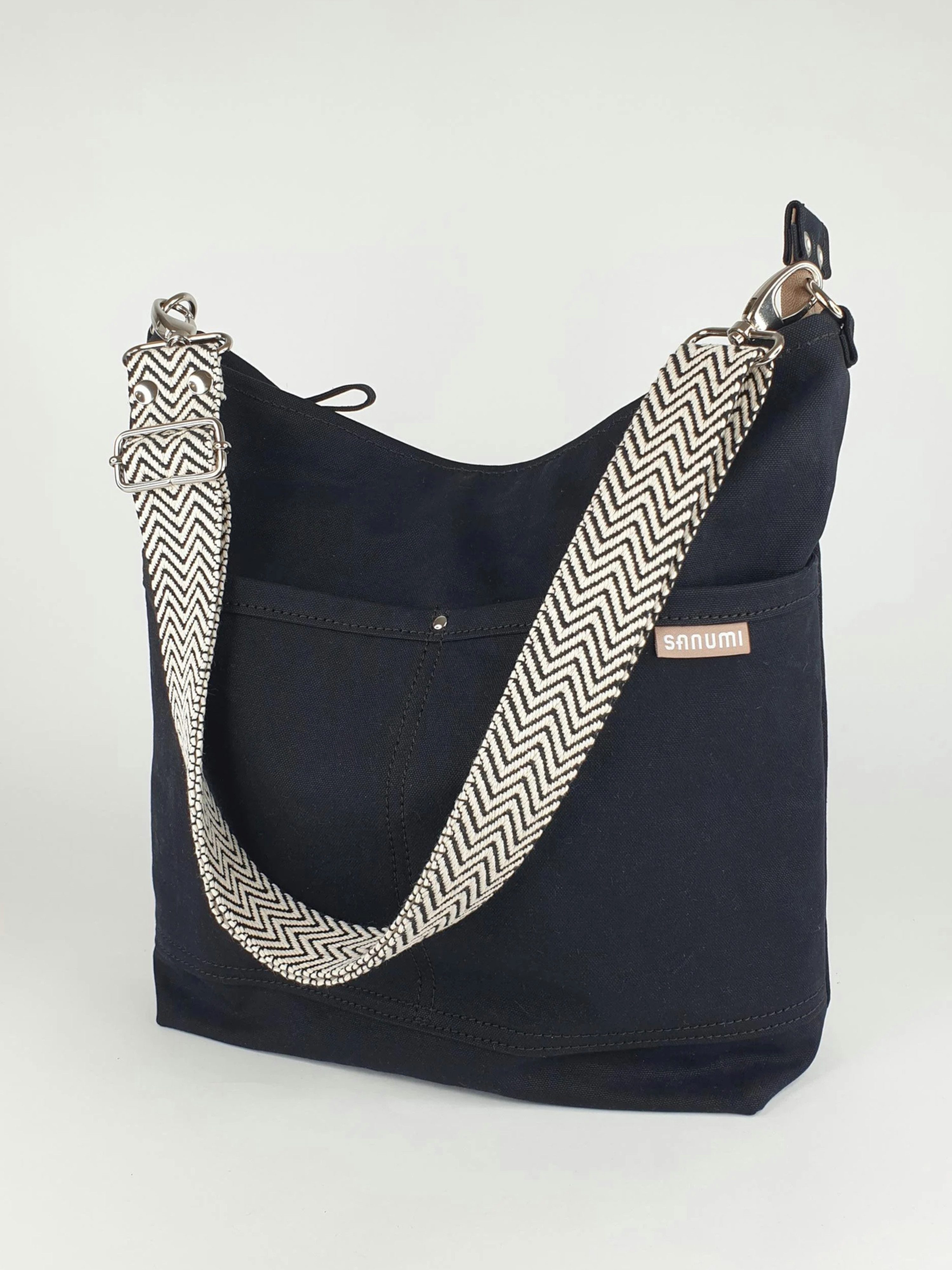 sanumi Umhängetasche Canvas Hobobag günstig online kaufen