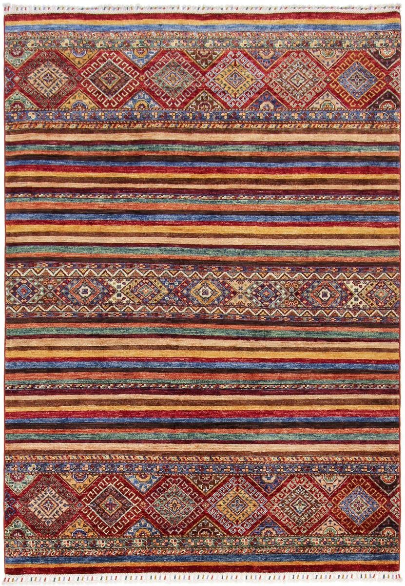 Orientteppich Arijana Shaal 178x248 Handgeknüpfter Orientteppich, Nain Trading, rechteckig, Höhe: 5 mm