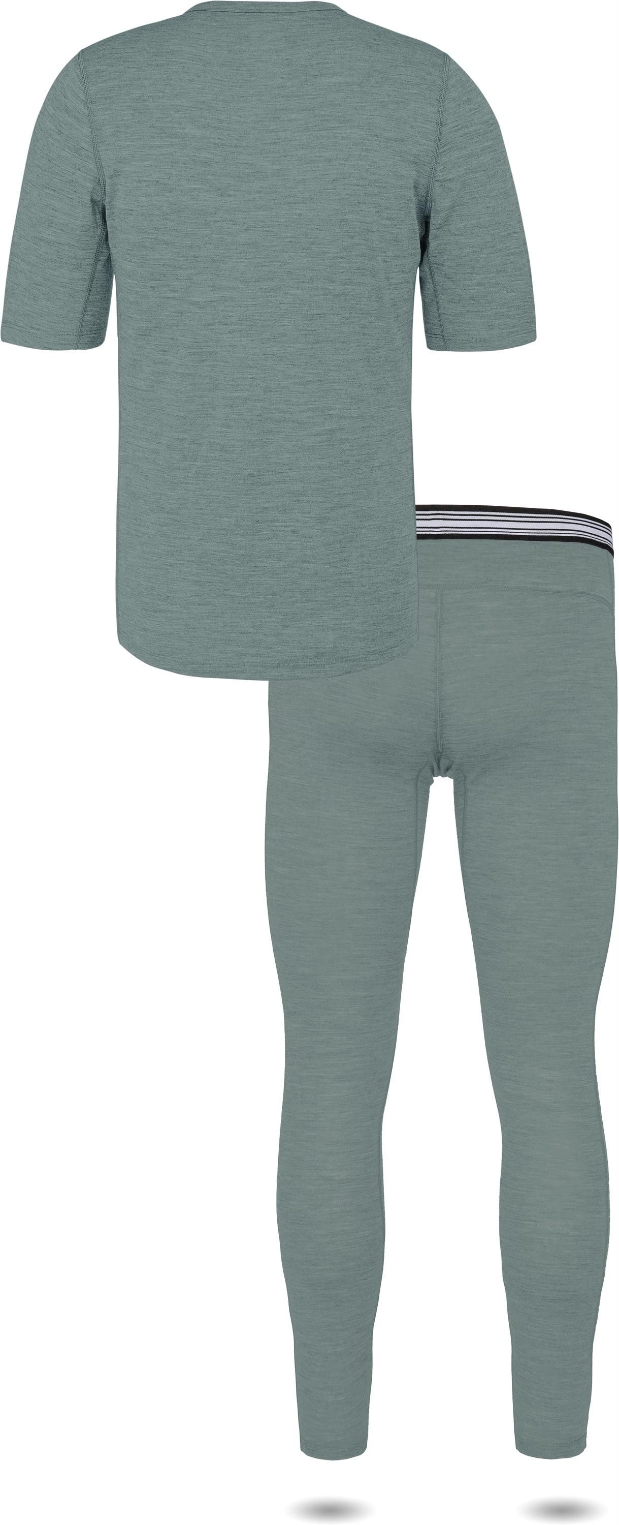 normani Thermounterhemd Herren Merino-Set T-Shirt und Unterhose Thermounter günstig online kaufen