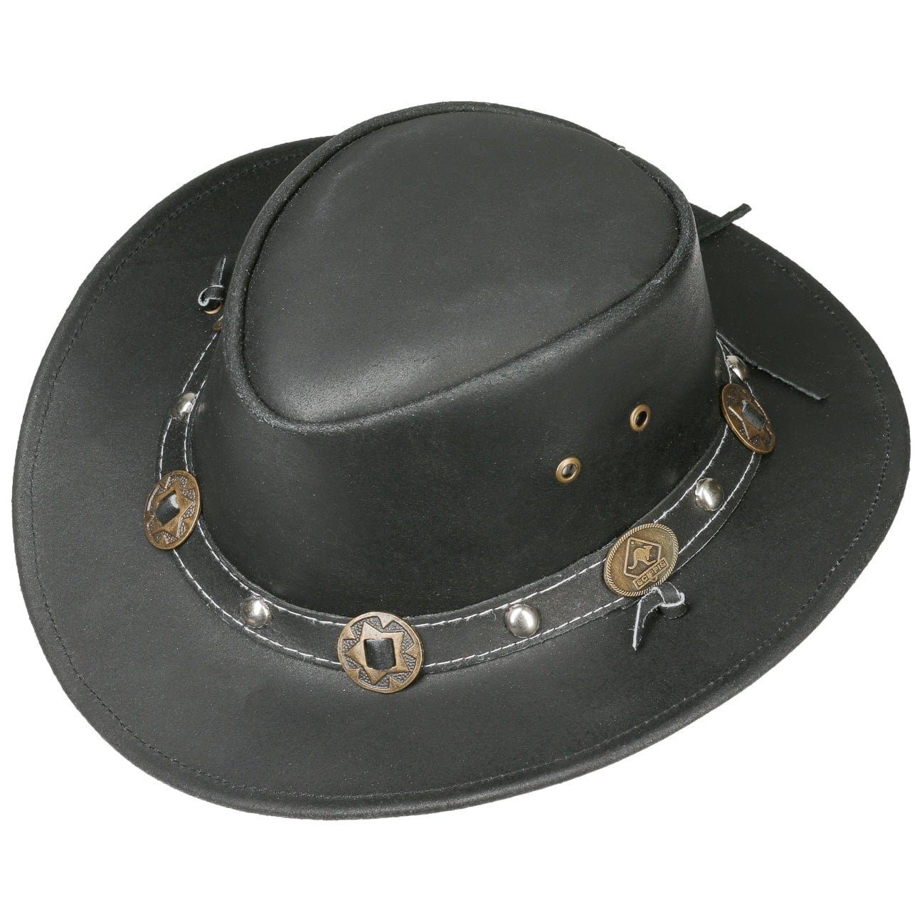 Scippis Cowboyhut (1-St) Echtleder mit Kinnband, günstig online kaufen