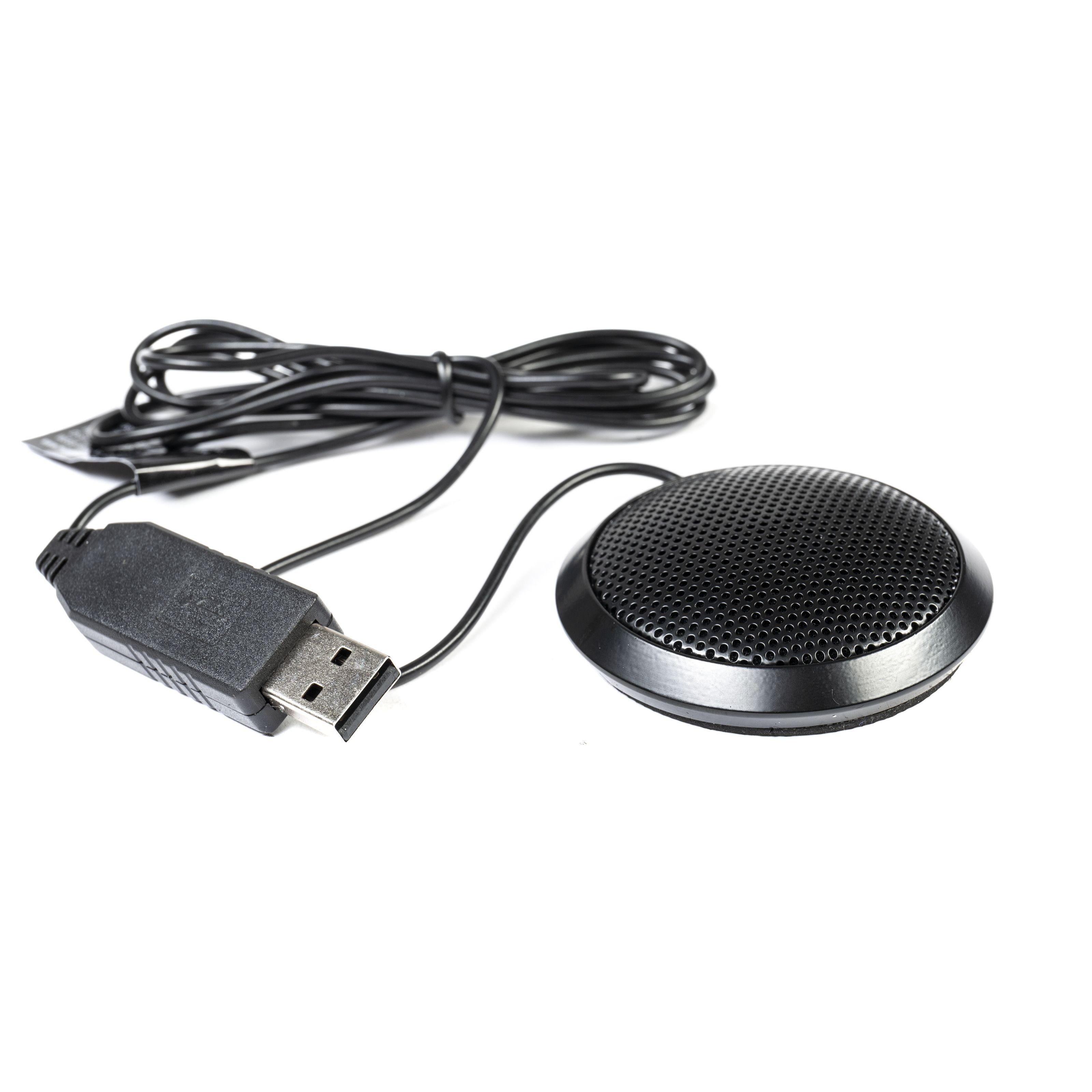 FAME Mikrofon (Audio BM91U USB Kondensator Grenzflächenmikrofon Schwarz PlugPlay kompatibel mit Windows und Mac geeignet für Videokonferenzen und Interviews klare Aufzeichnung bis zu 70cm inklusive Etui), USB Kondensator Grenzflächenmikrofon, Plug&Play, Videokonferenzen